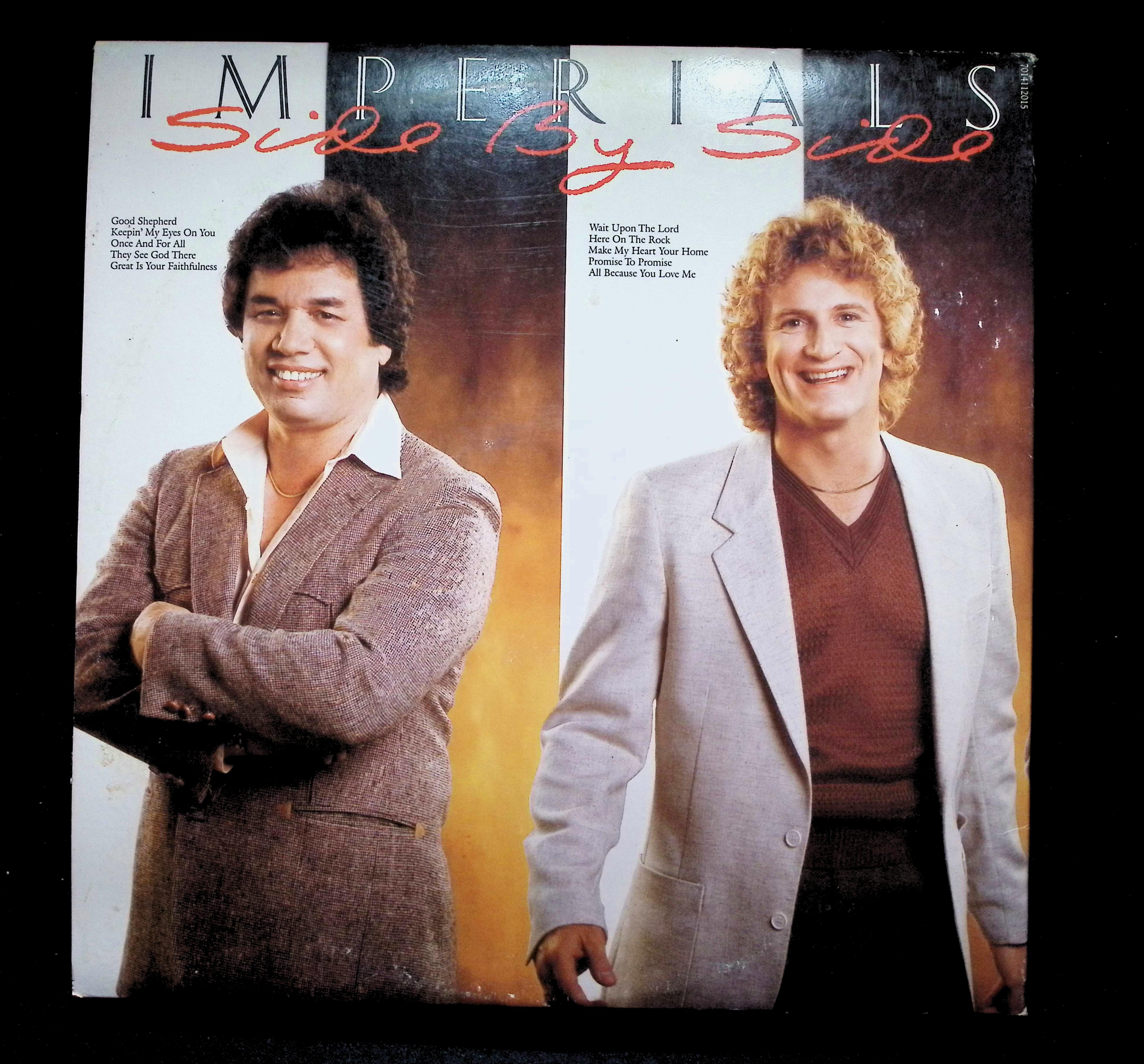 Imperials Side By Side LP 1983Gatefold — image 2