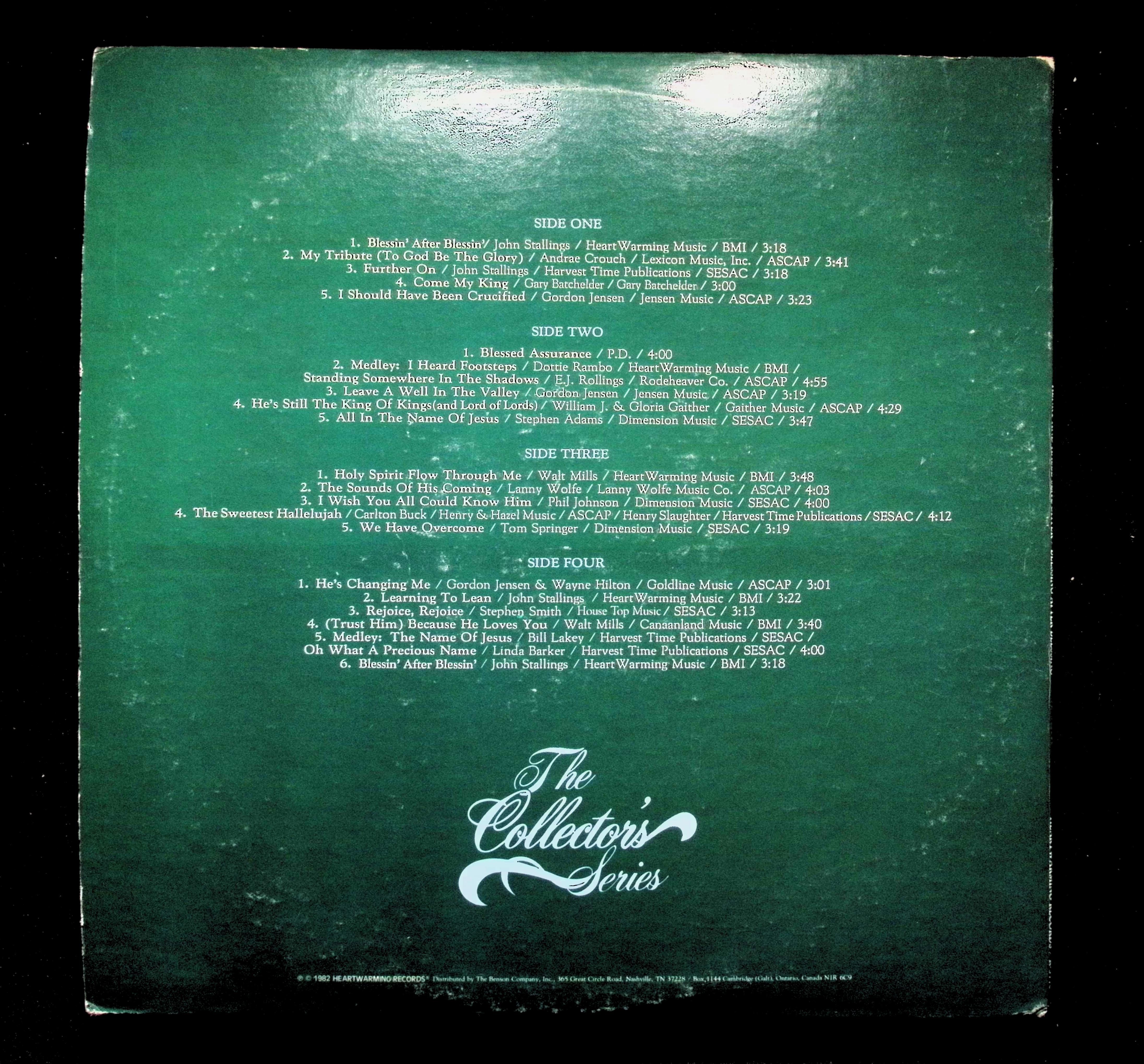 Henry & Hazel Slaughter Blessing After Blessing LP 1974 — image 2