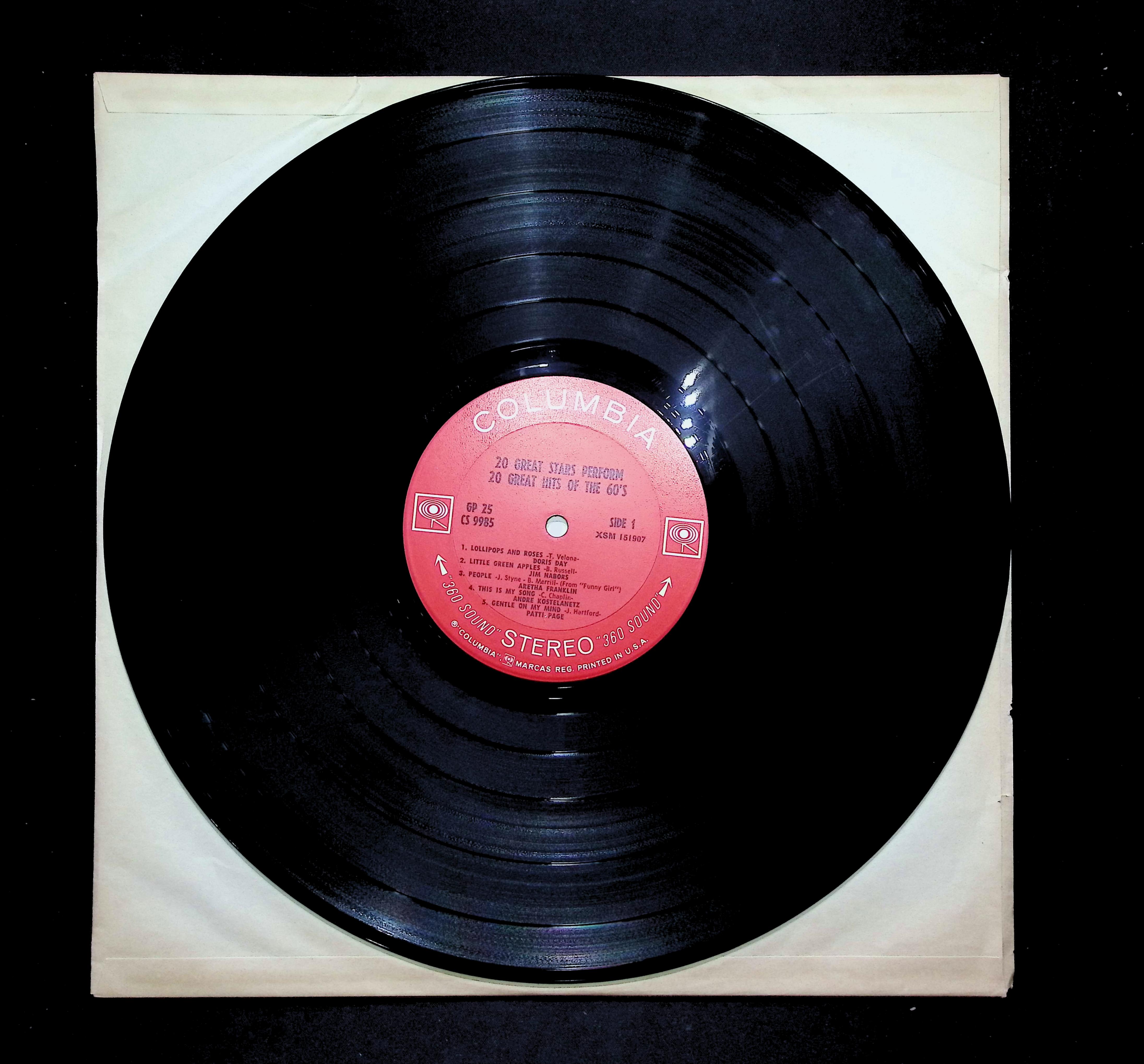 Vario20 Great Stars LP 1970Gatefold — image 4