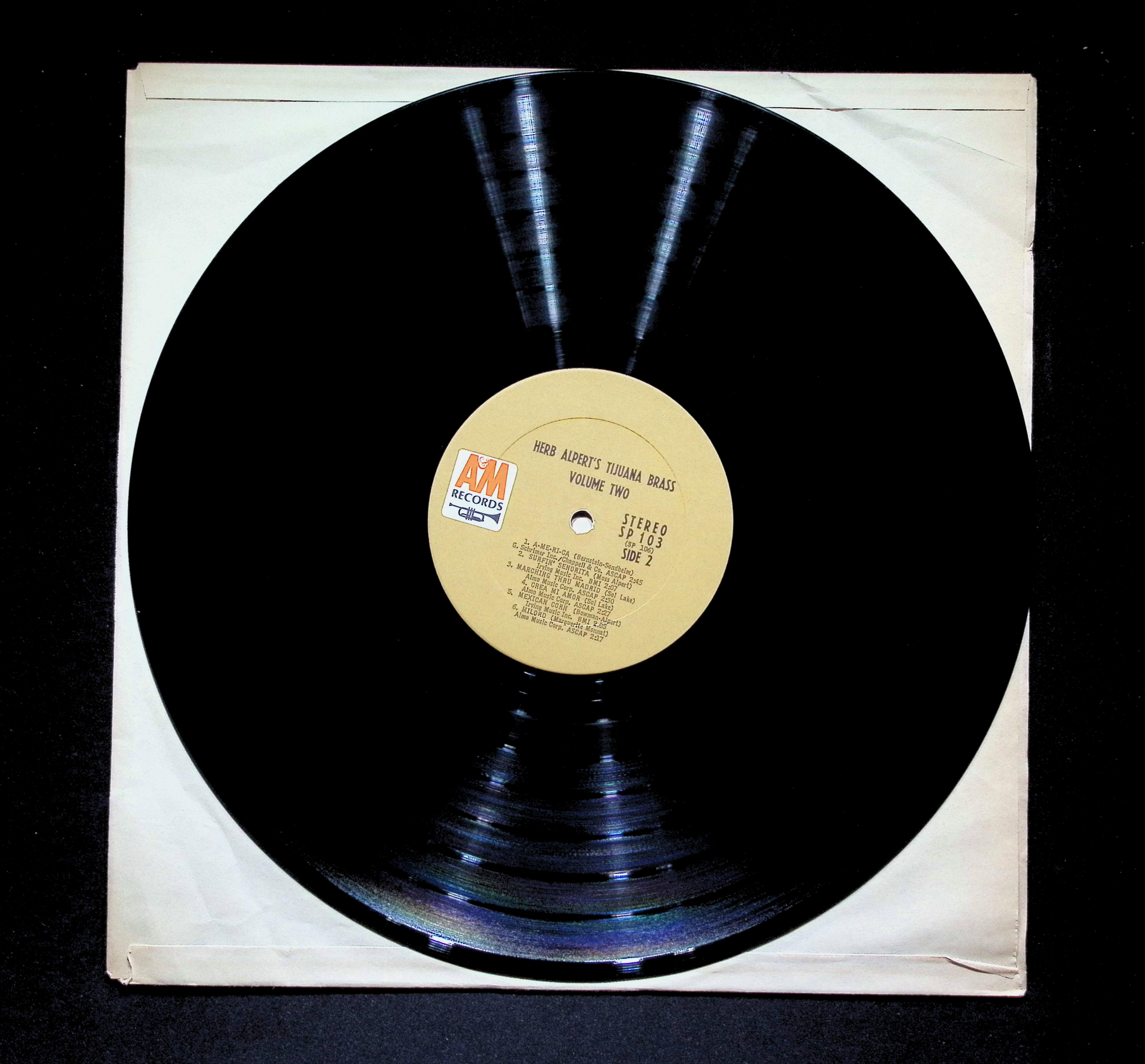 Herb Alpert's Tijuana Brass Volume 2 LPBlack — image 4