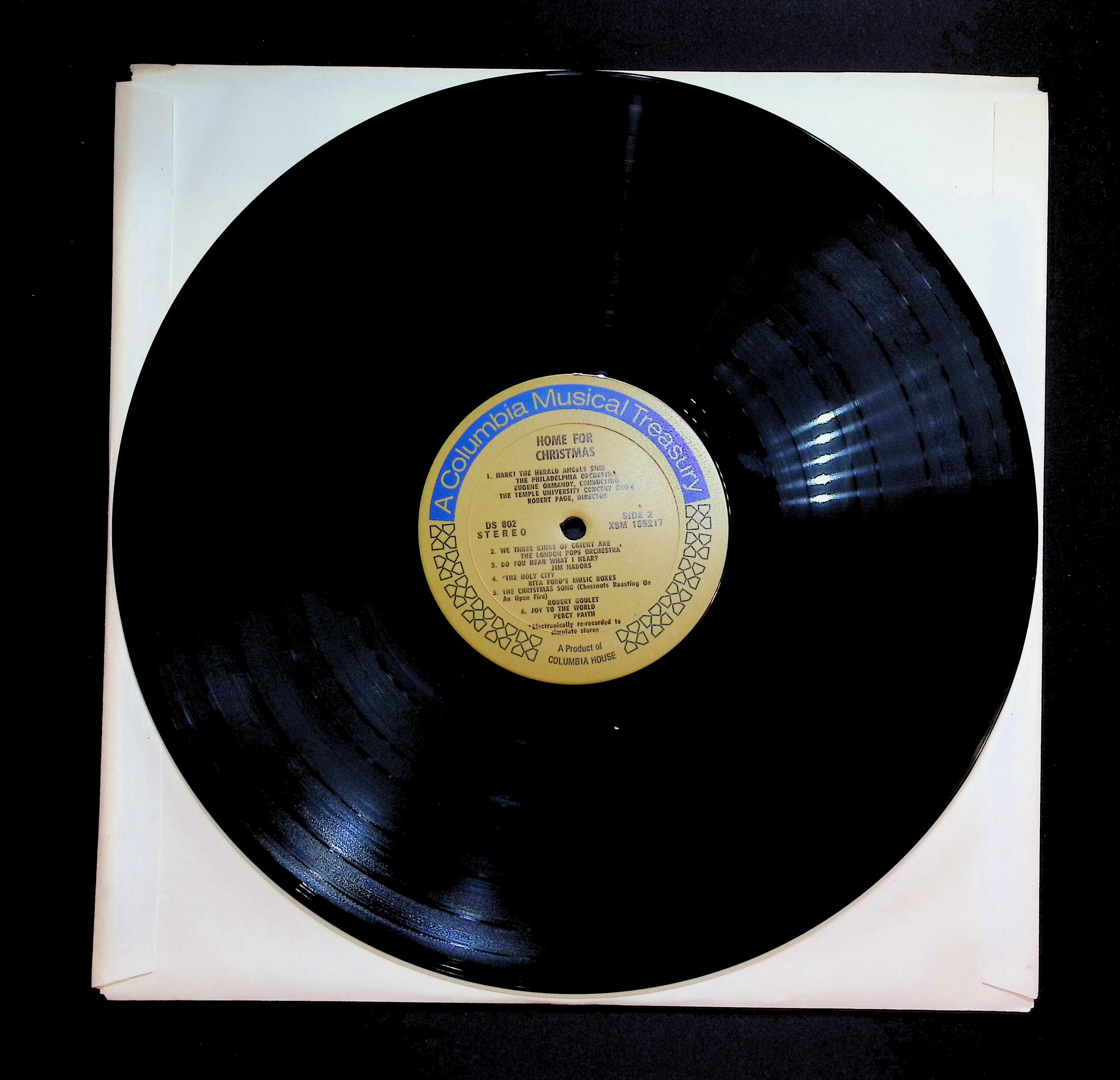 Various Artists Home for Christmas 1975 P3S 5608 Christmas LP — image 4