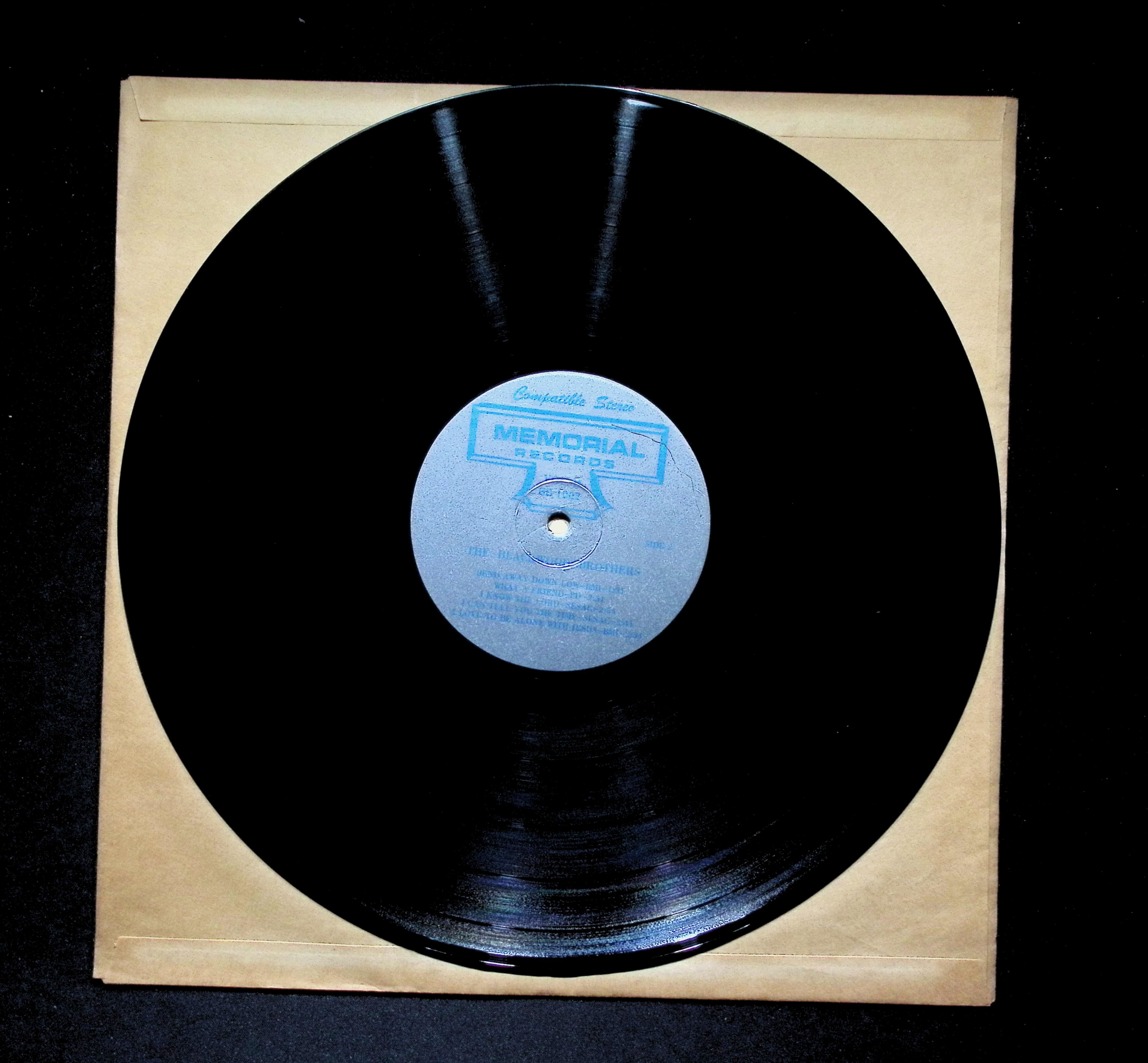 Blackwood Brothers Vol. II LP 1973 Memorial Gospel — image 4