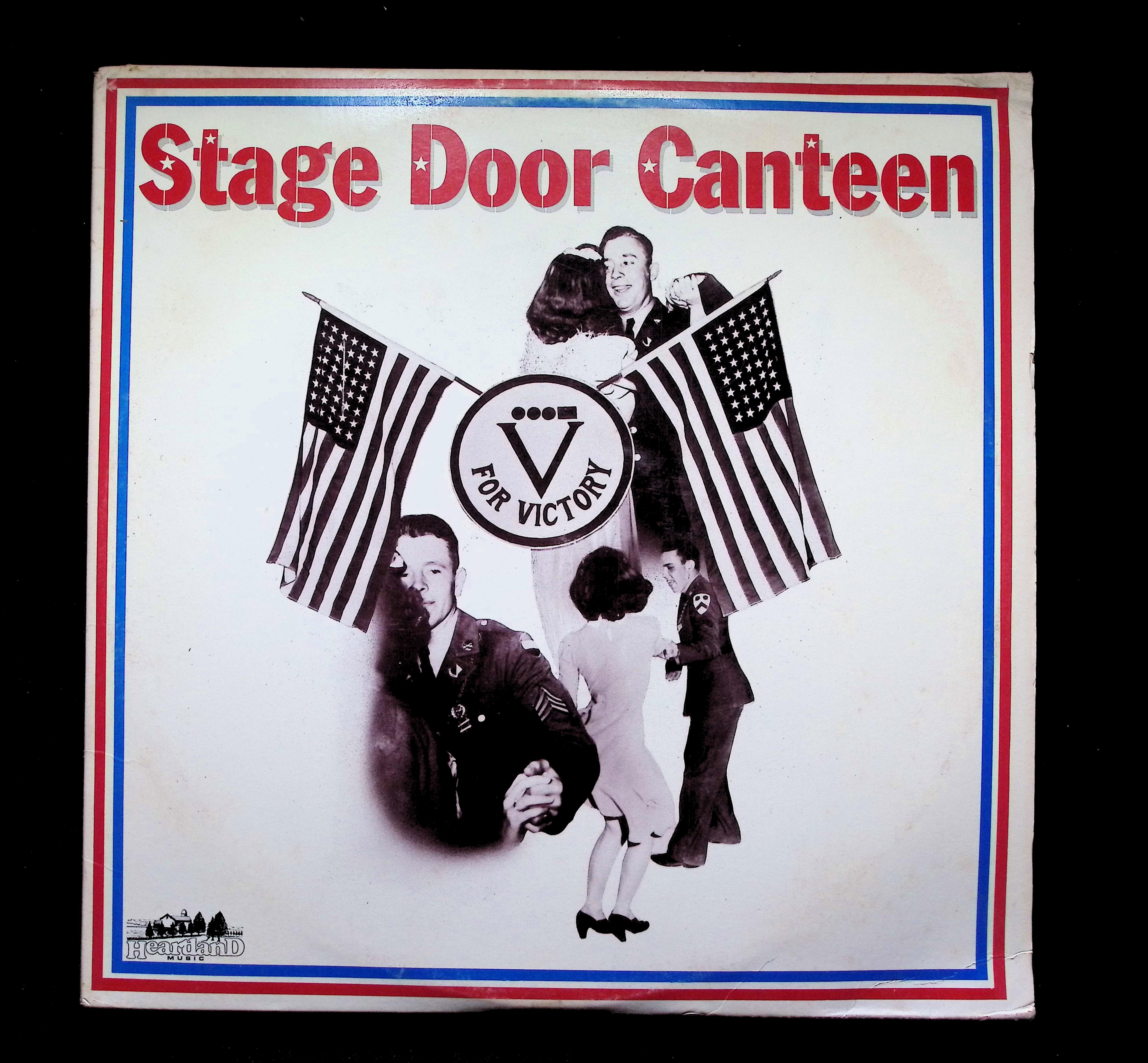Various Stage Door Canteen LP 1987 Heartland Music Jazz