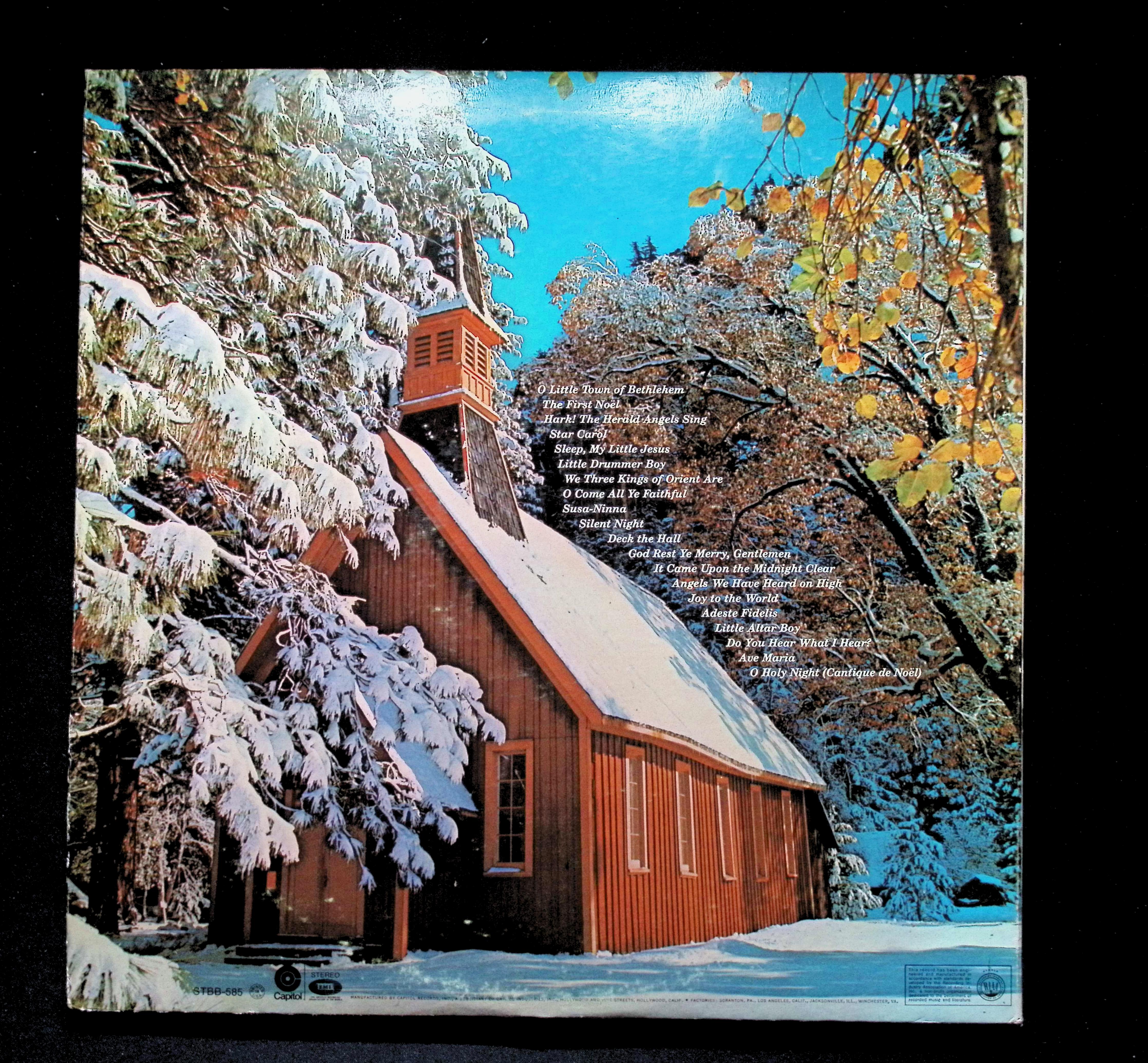 Various Peace On Earth LP N/A Capitol Jazz Pop Classical — image 2