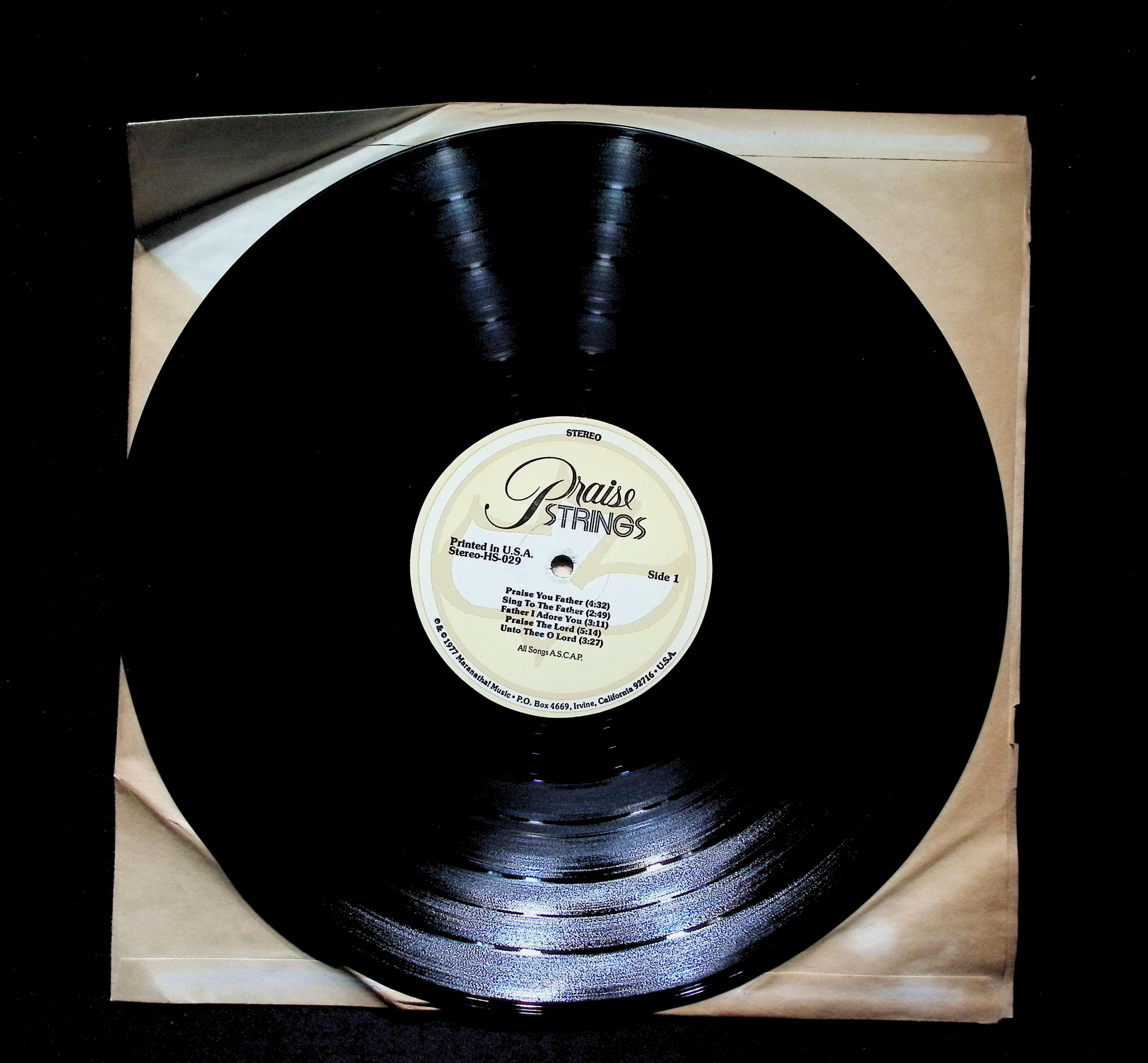 Praise Strings Praise Strings LP 1977 Maranatha! Music Pop — image 5