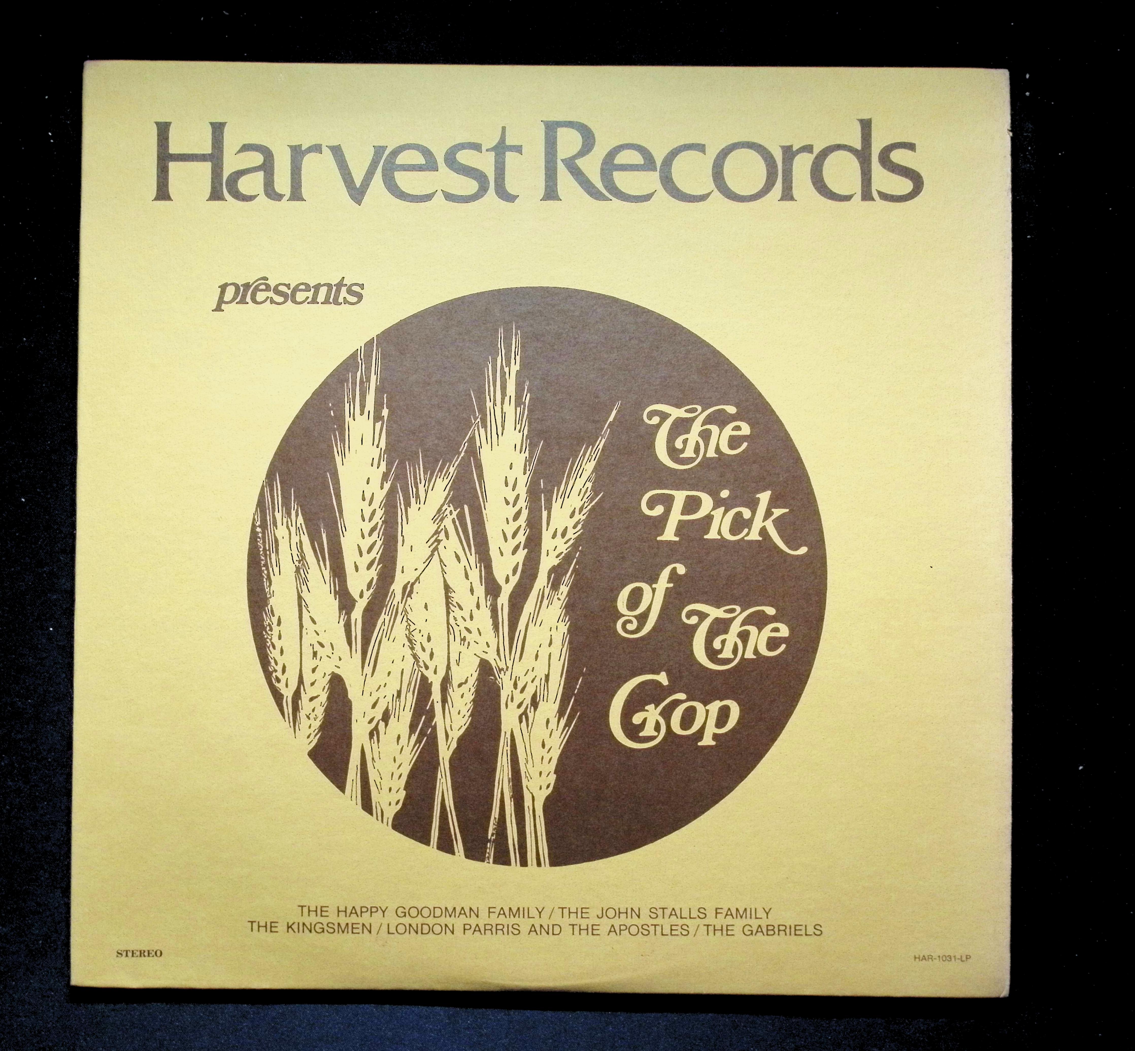 Various Pick Of The Crop LP N/A Harvest Gospel