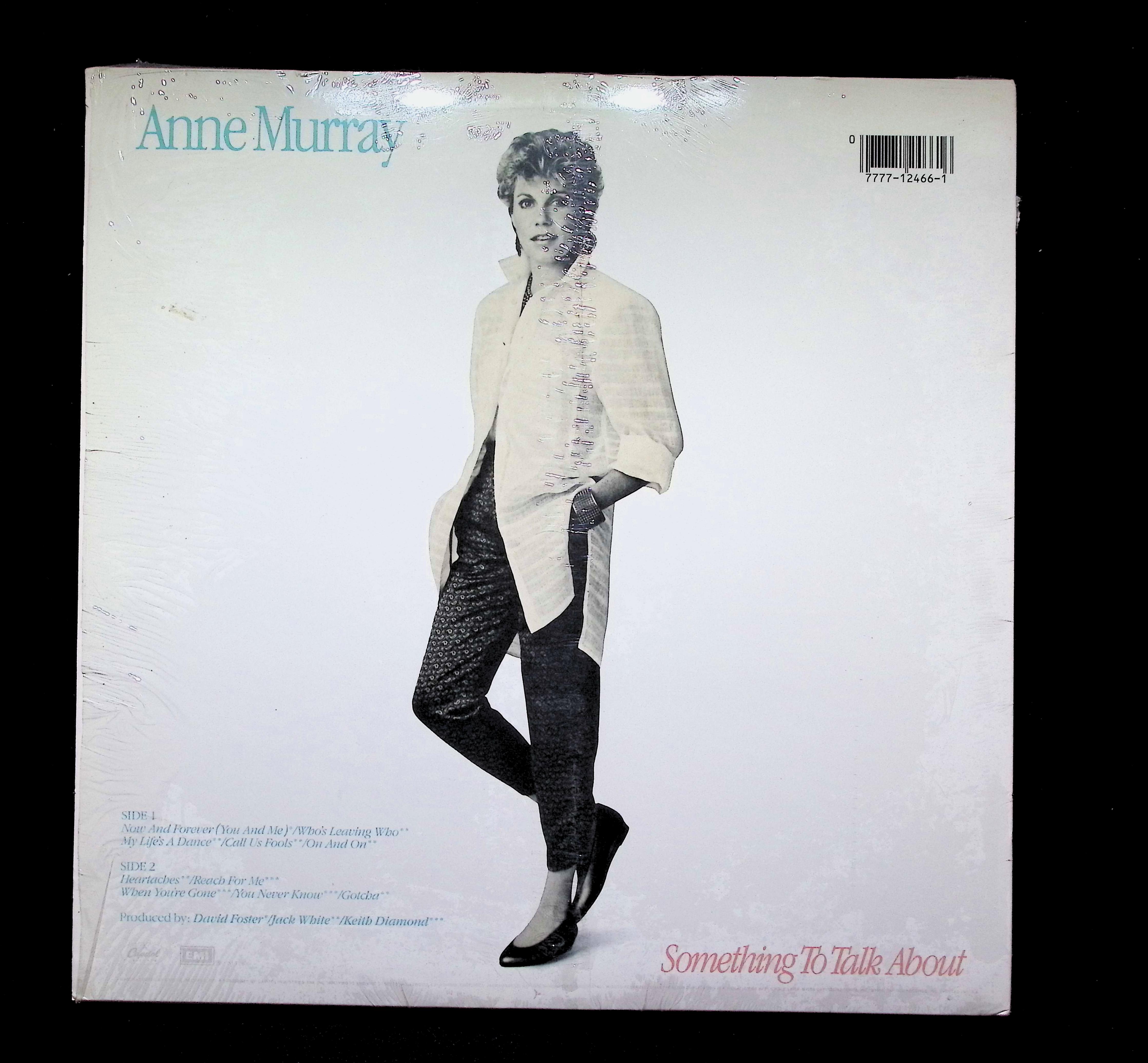 Anne Murray Something To Talk About LP 1986 Capitol Pop — image 2