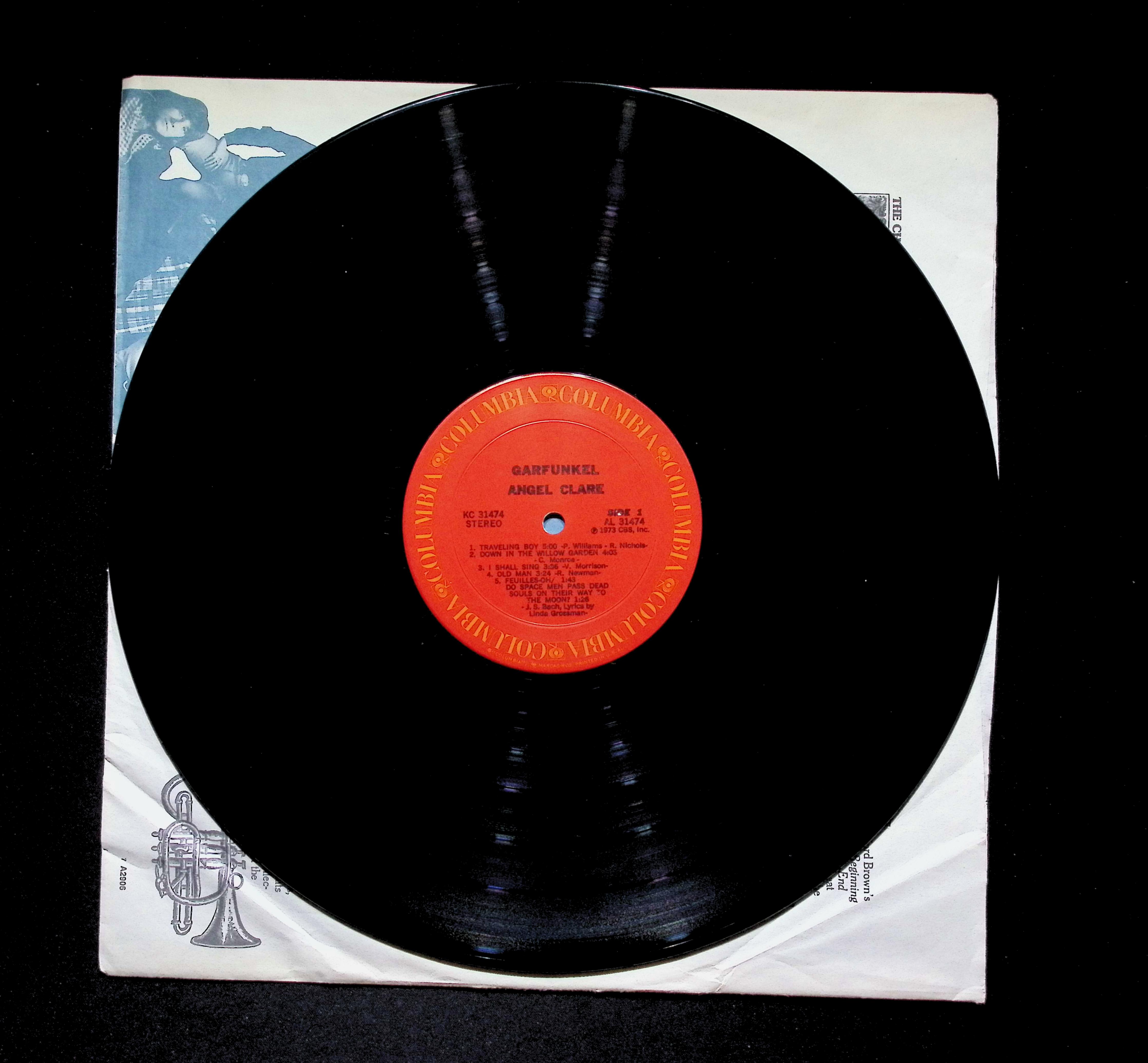 Art Garfunkel Angel Clare LP 1973 Columbia Folk Rock — image 5
