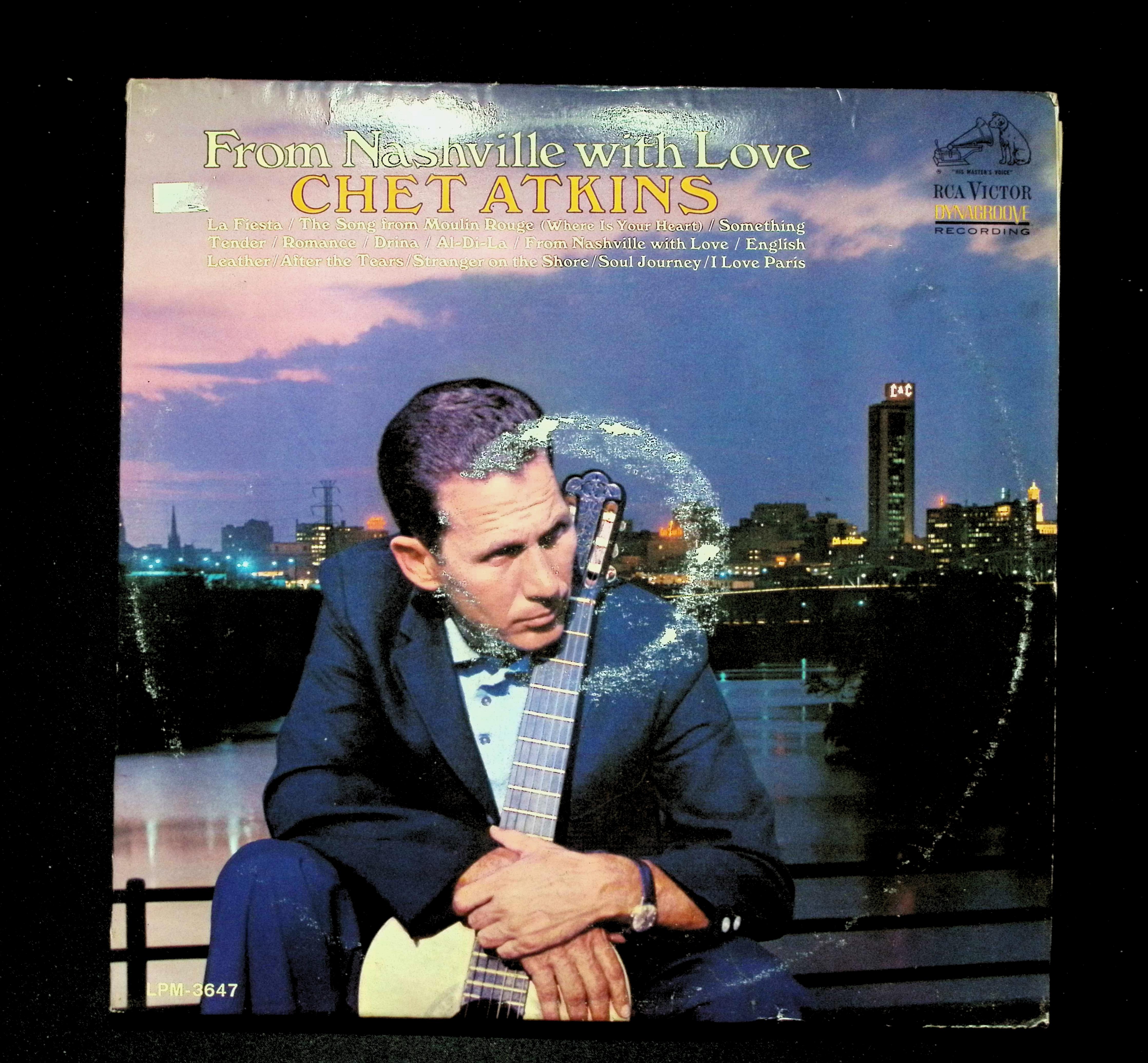 Chet Atkins From Nashville With Love LP 1966 RCA Victor Country