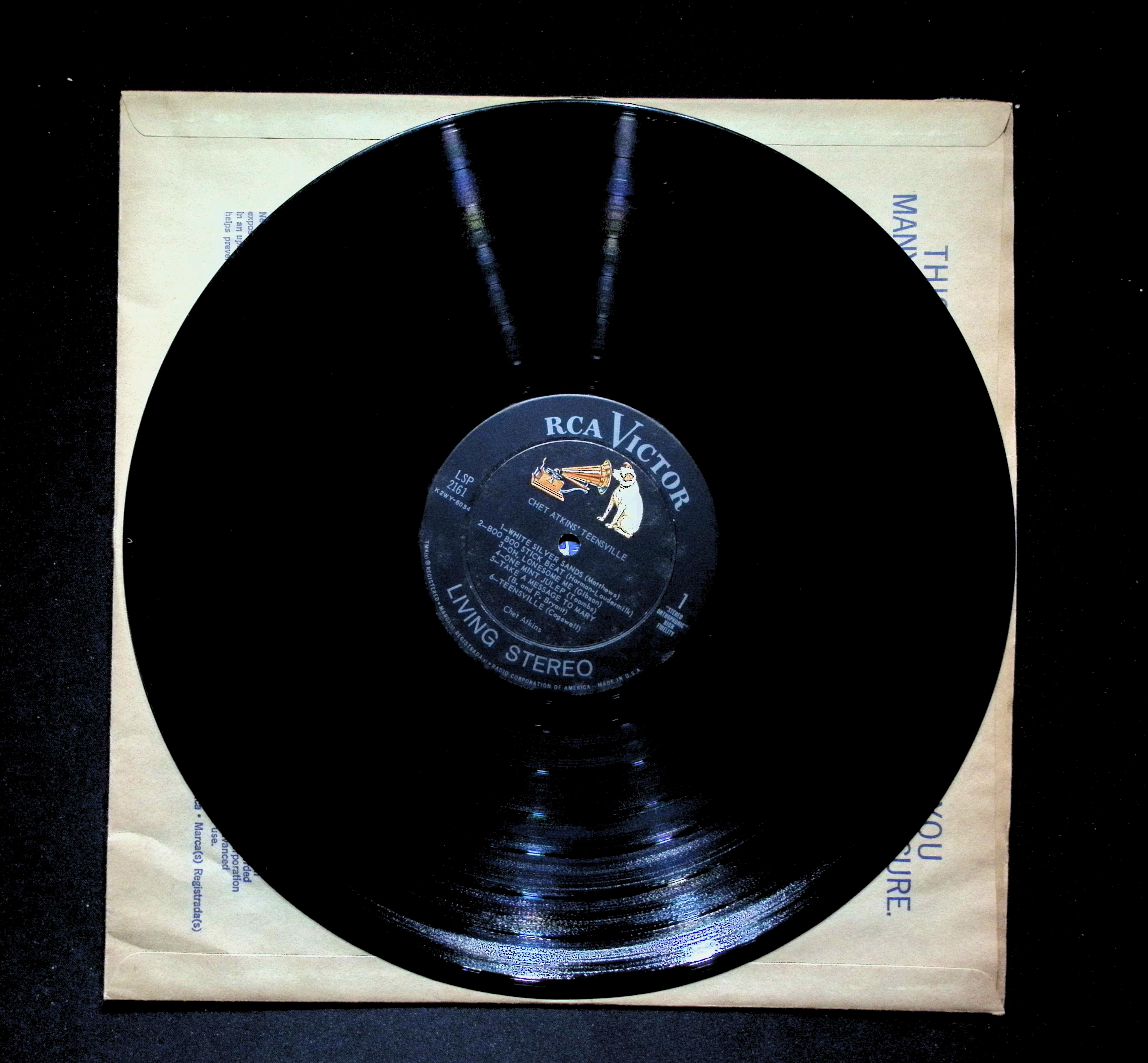 Chet Atkins The Most Popular Guitar LP 1961 RCA Victor Guitar — image 5