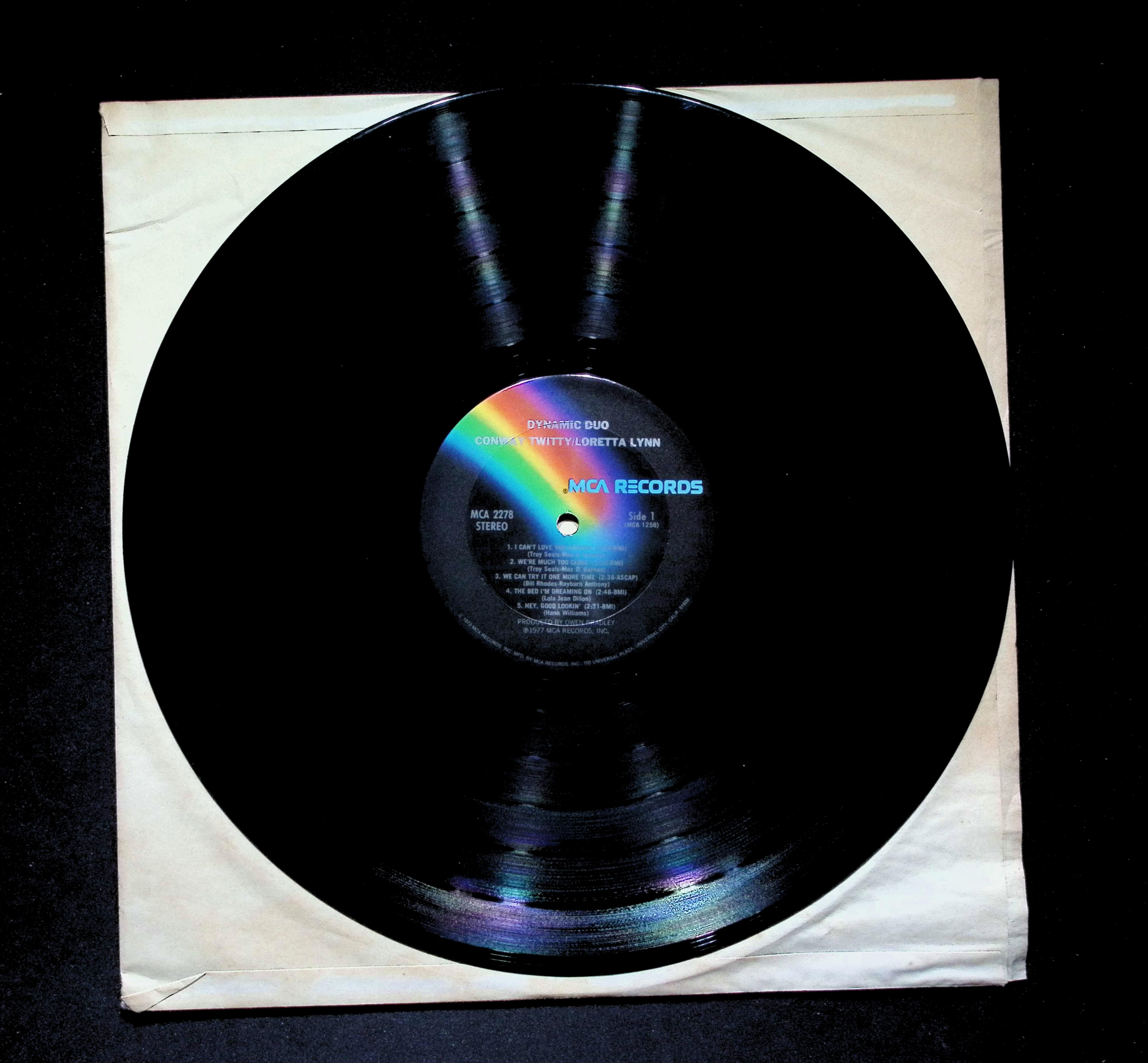 Conway Twitty Dynamic Duo LP MCA Country — image 4