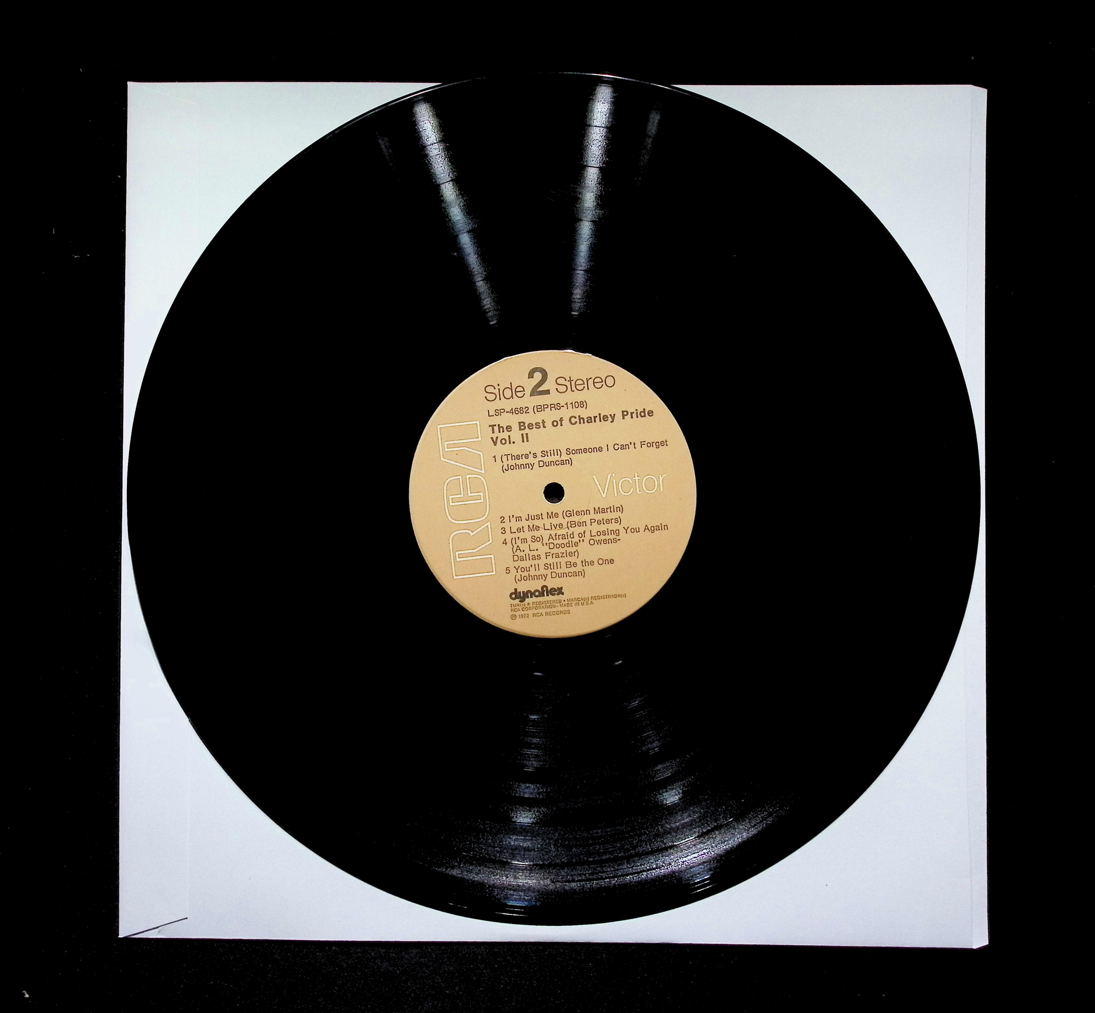 Charley Pride Best Of Vol. II LP 1972 RCA Victor Country — image 4
