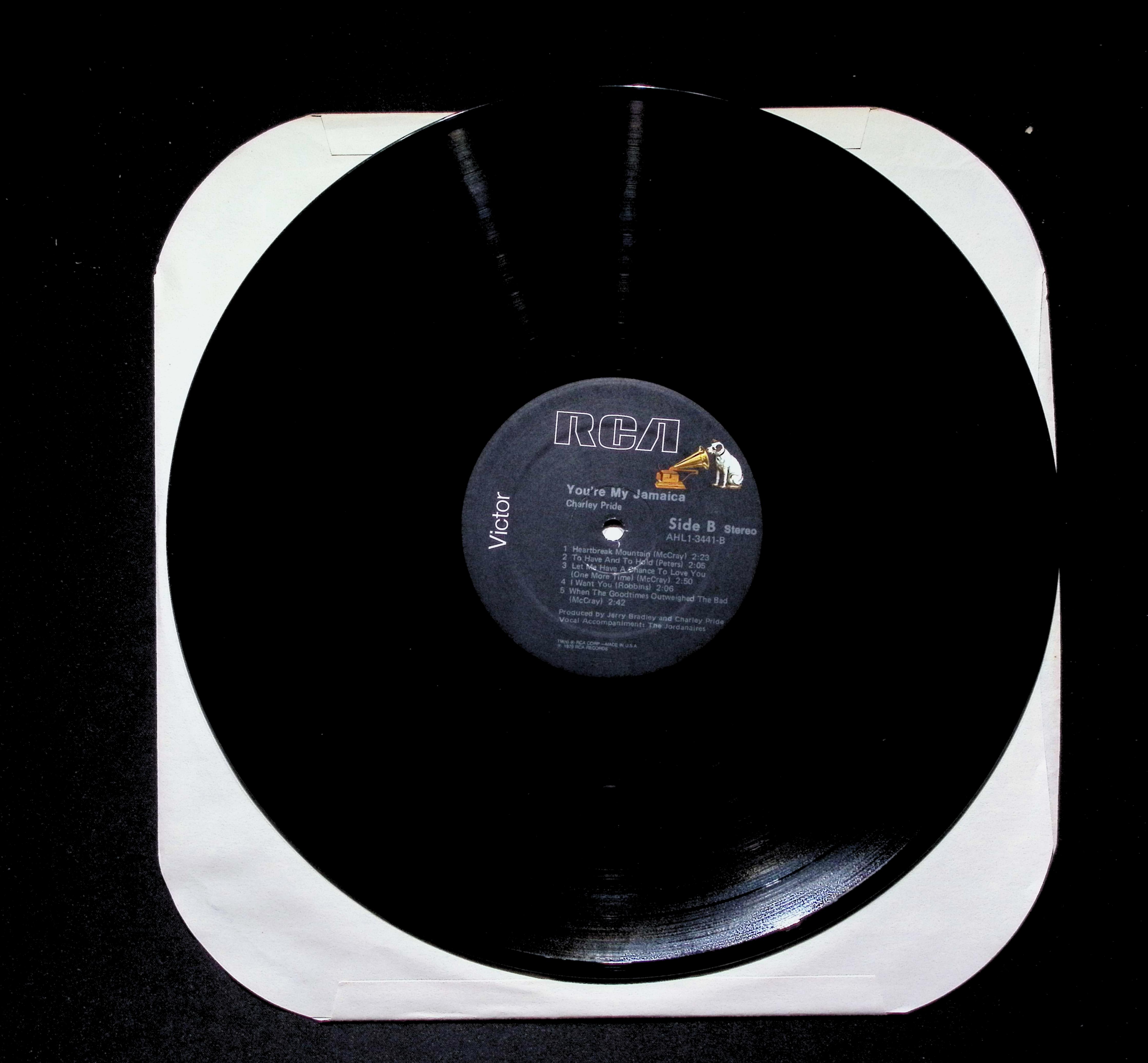 Charley Pride You're My Jamaica LP 1979 RCA Victor Folk — image 5