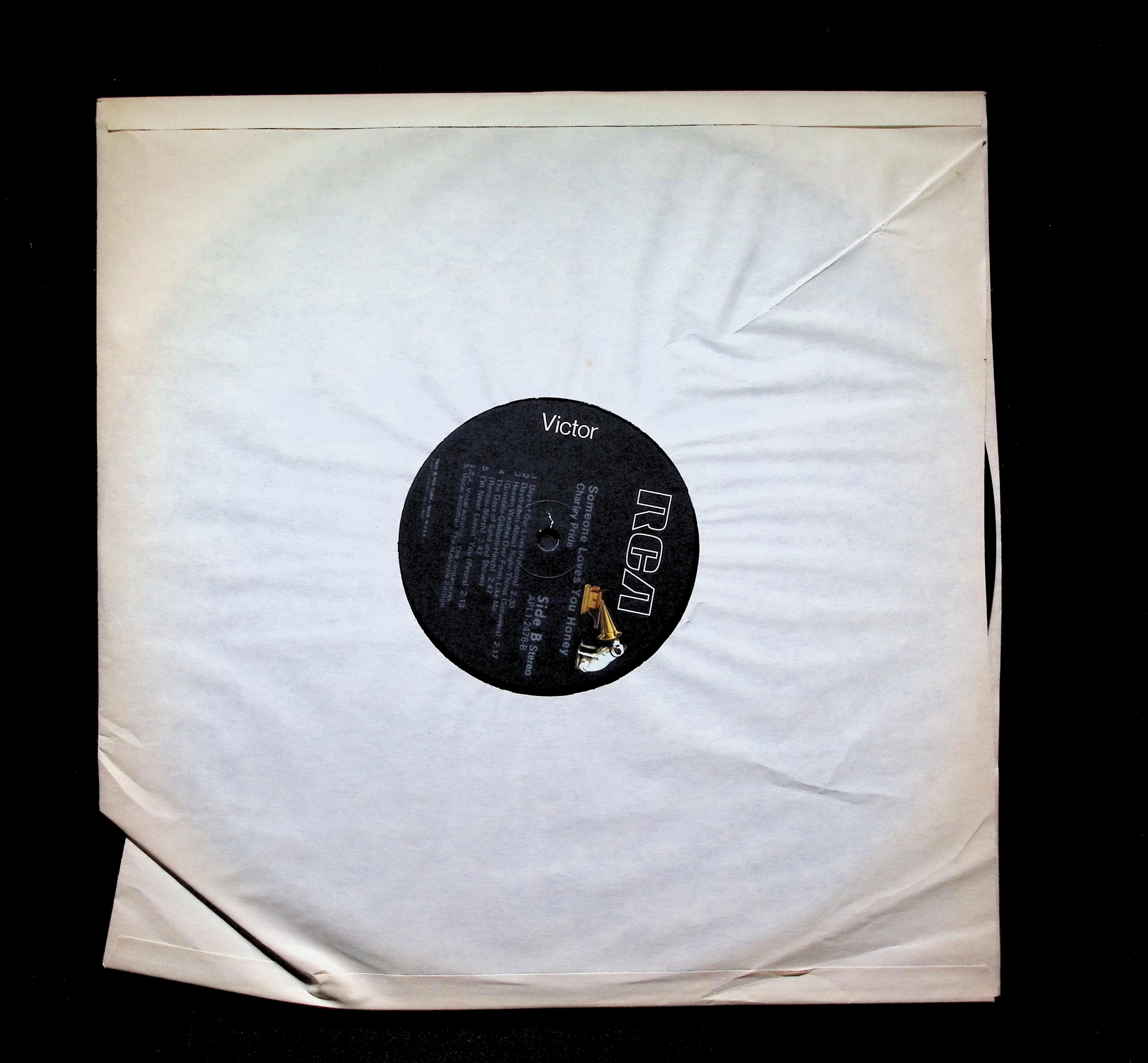 Charley Pride Someone Loves You Honey LP 1978 RCA Victor Pop — image 3