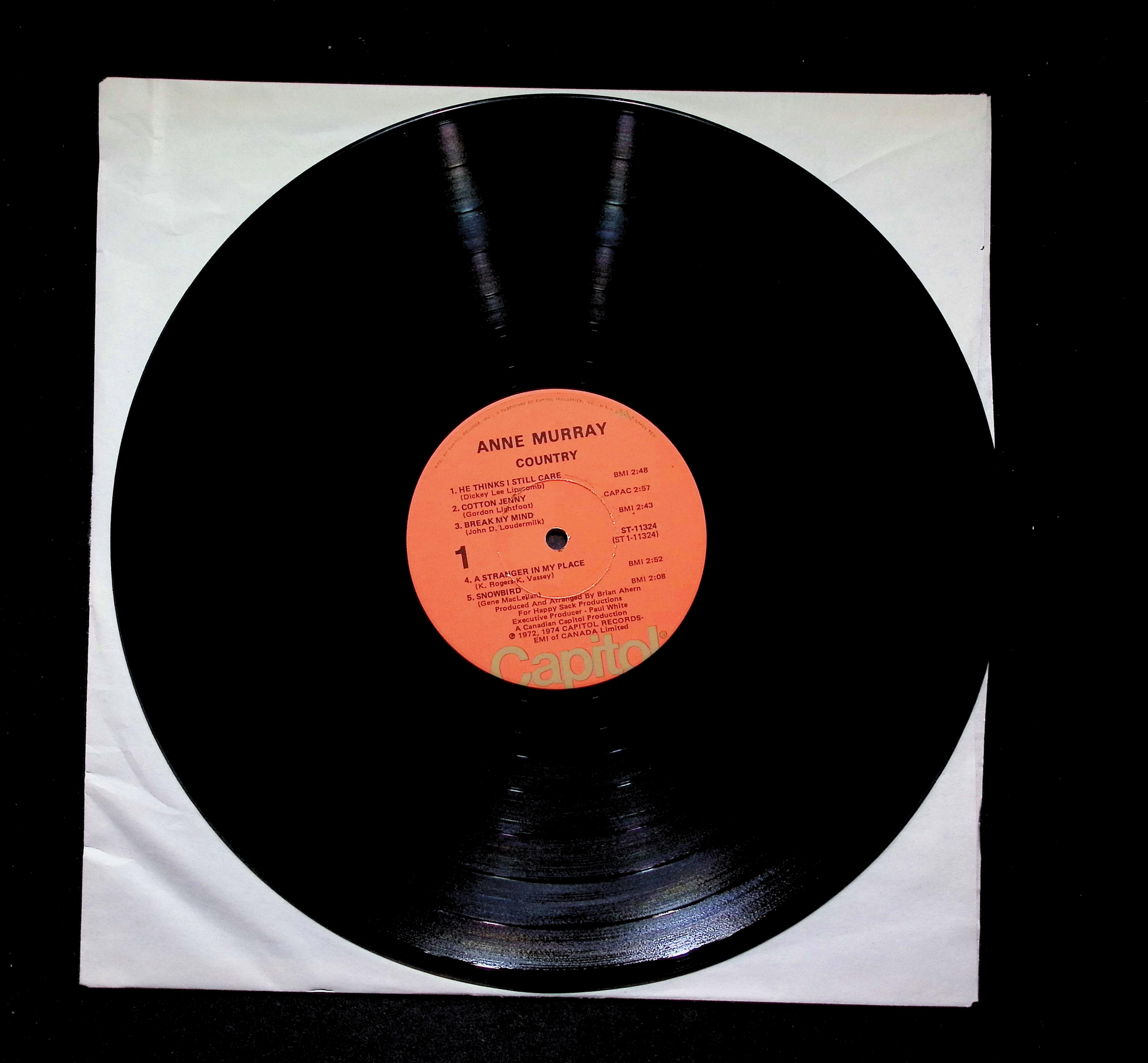 Anne Murray Country LP 1974 Capitol Rock/Pop — image 4