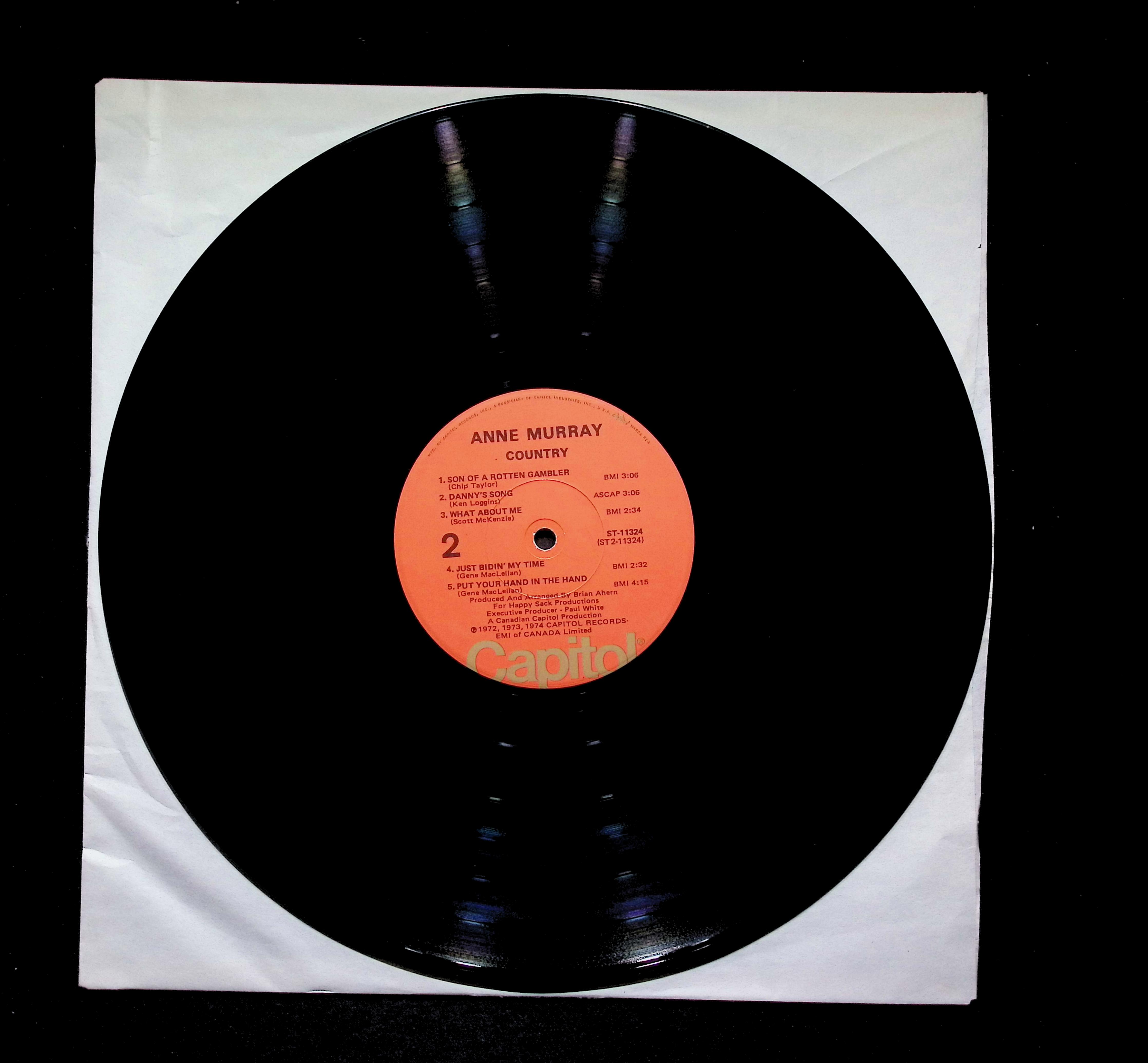 Anne Murray Country LP 1974 Capitol Rock/Pop — image 5