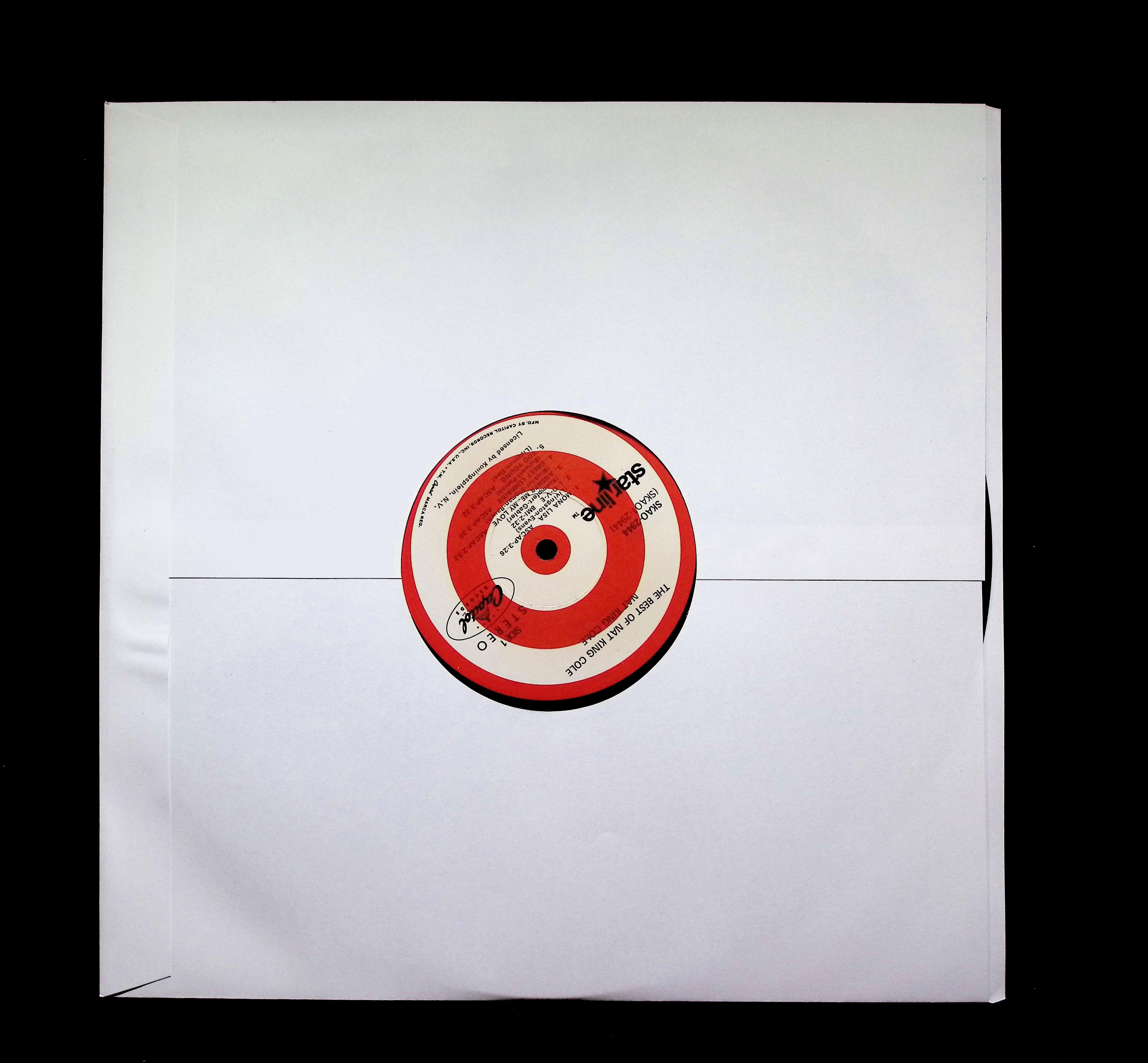 Nat King Cole Best Of LP 1972 Capitol Jazz Pop — image 3