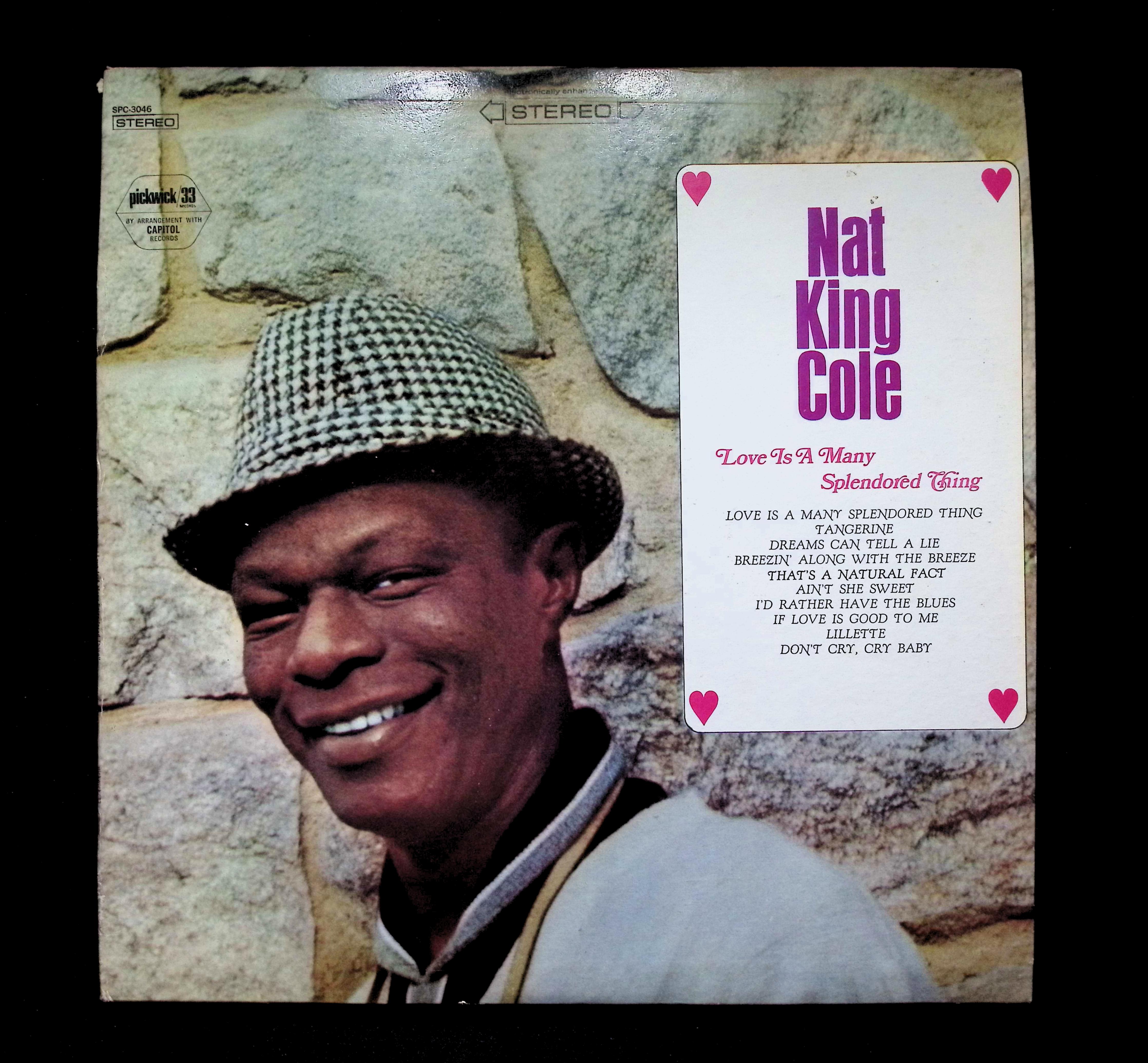 Nat King Cole Love Is A Many Splendored LP N/A Jazz
