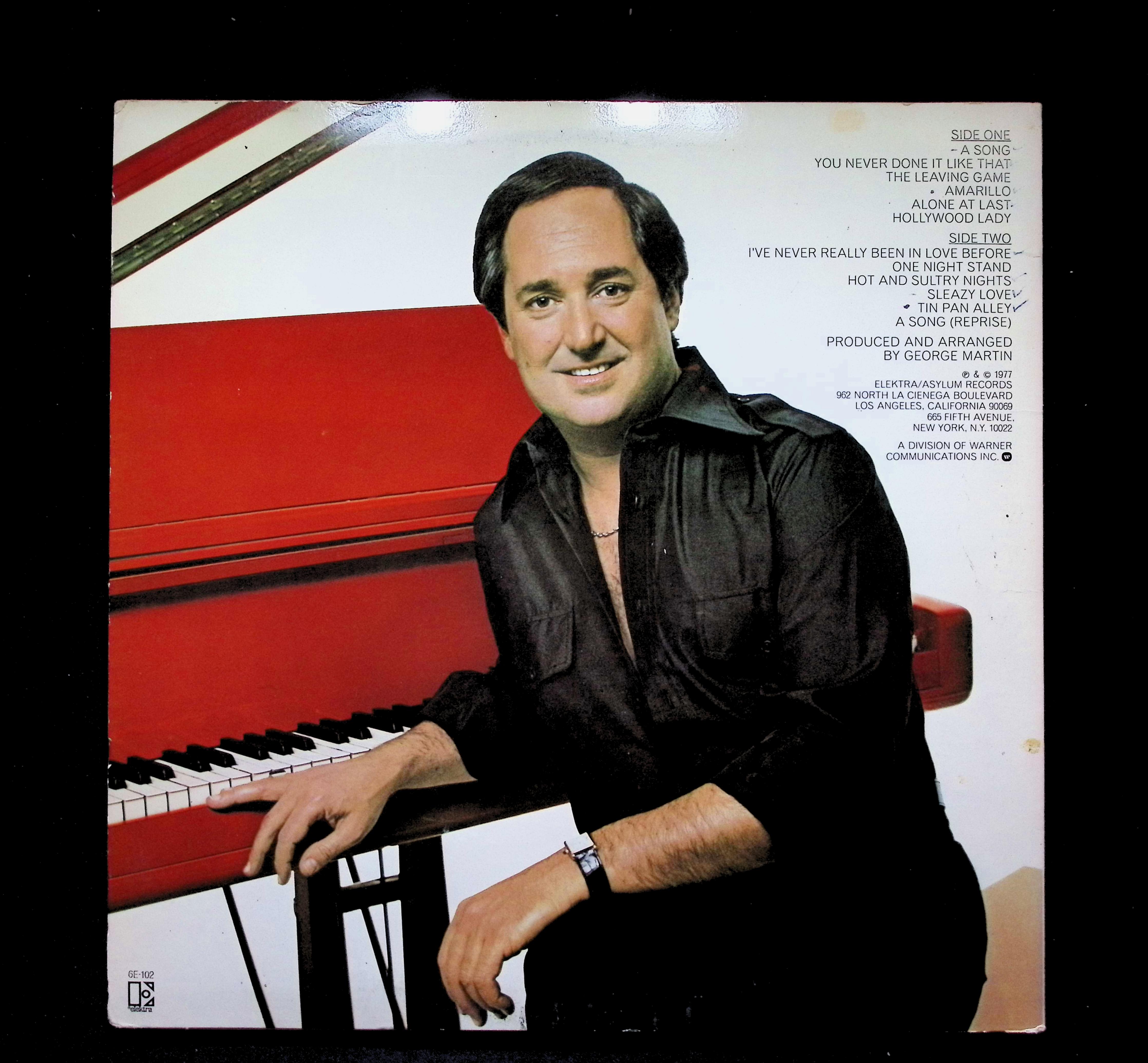 Neil Sedaka A Song LP 2014 Elektra Pop Rock — image 2