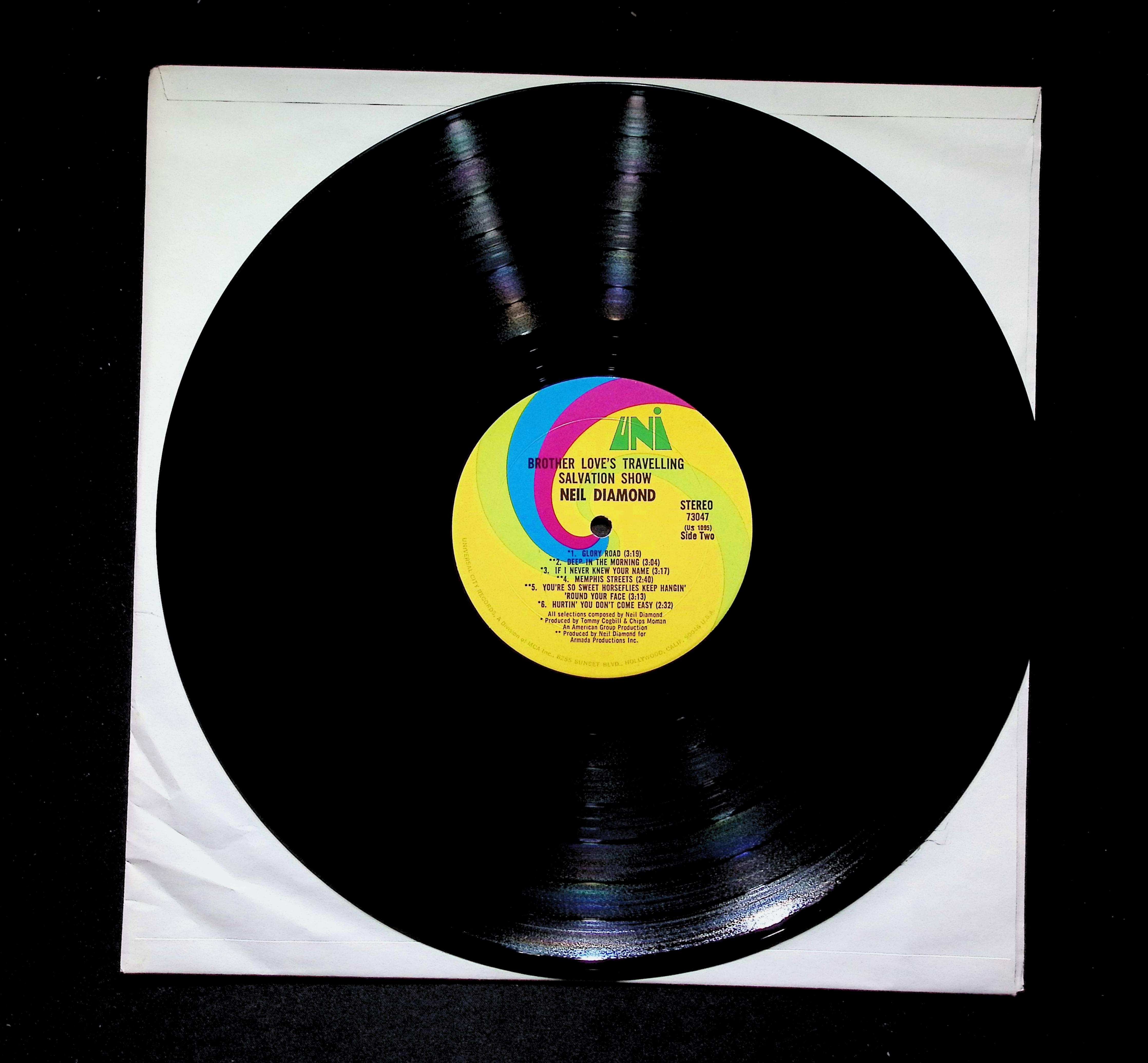 Neil Diamond Brother Love LP 1969 UNI Records Rock Pop Rock — image 5