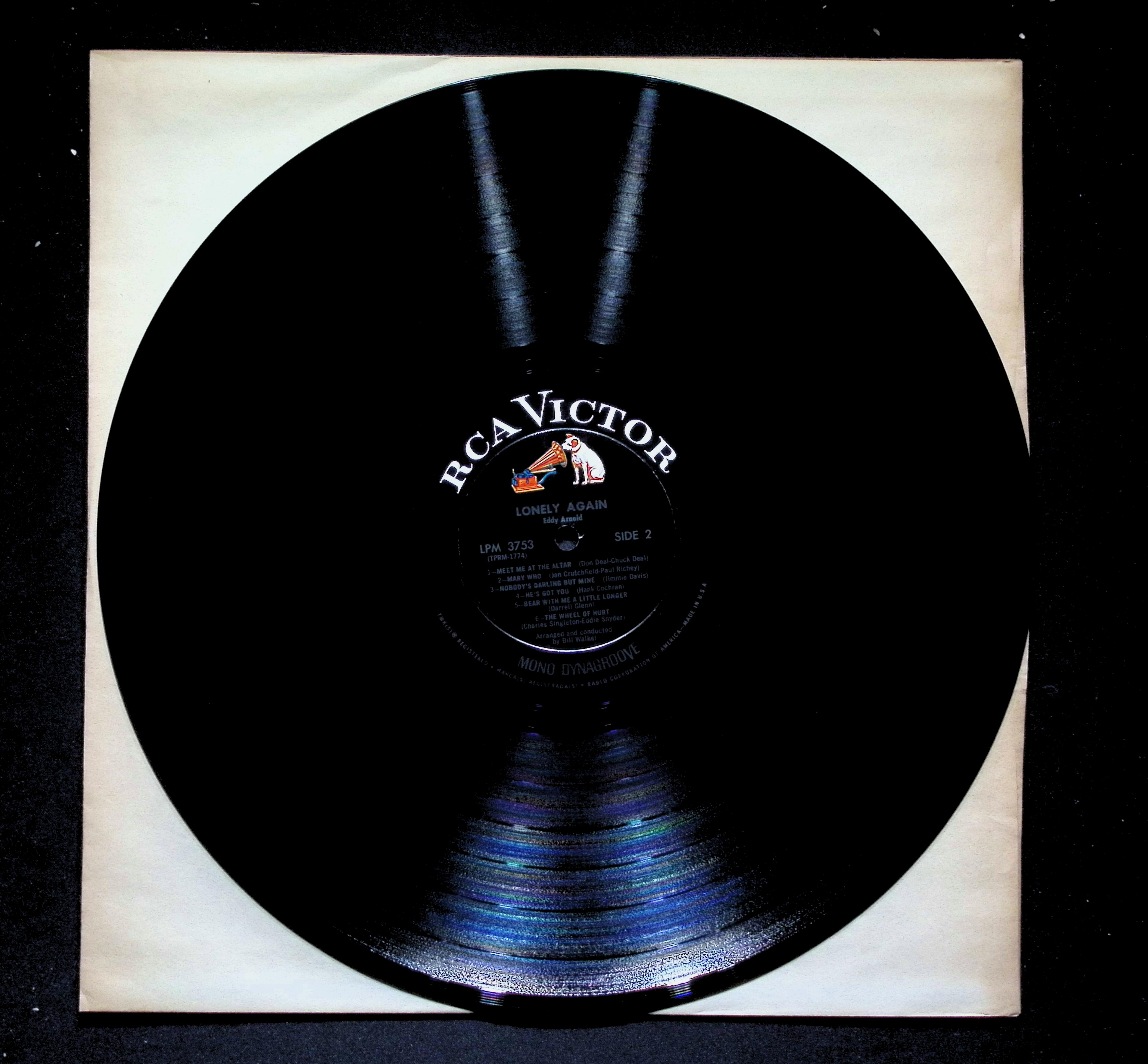 Eddy Arnold Lonely Again LP 1967 RCA Victor Country — image 5