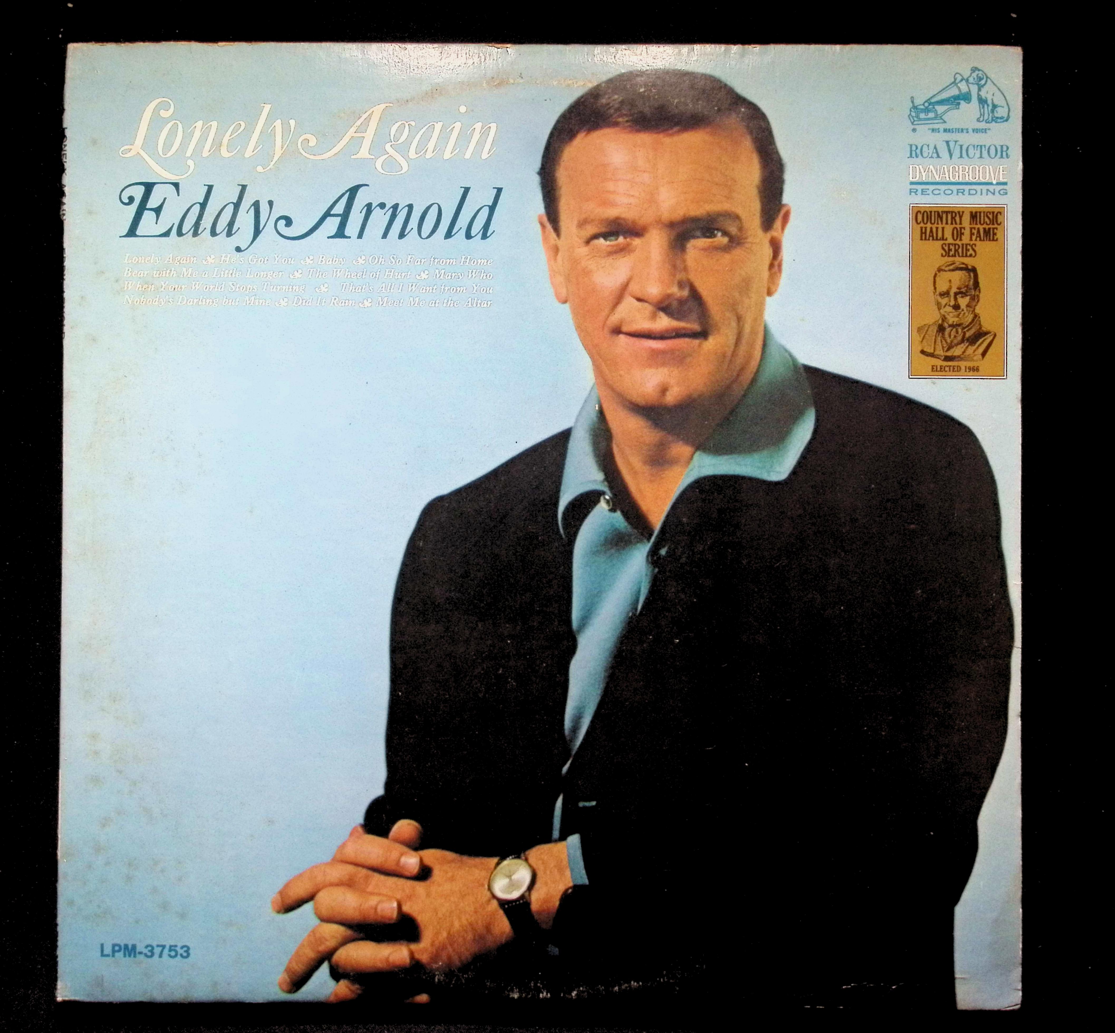 Eddy Arnold Lonely Again LP 1967 RCA Victor Country