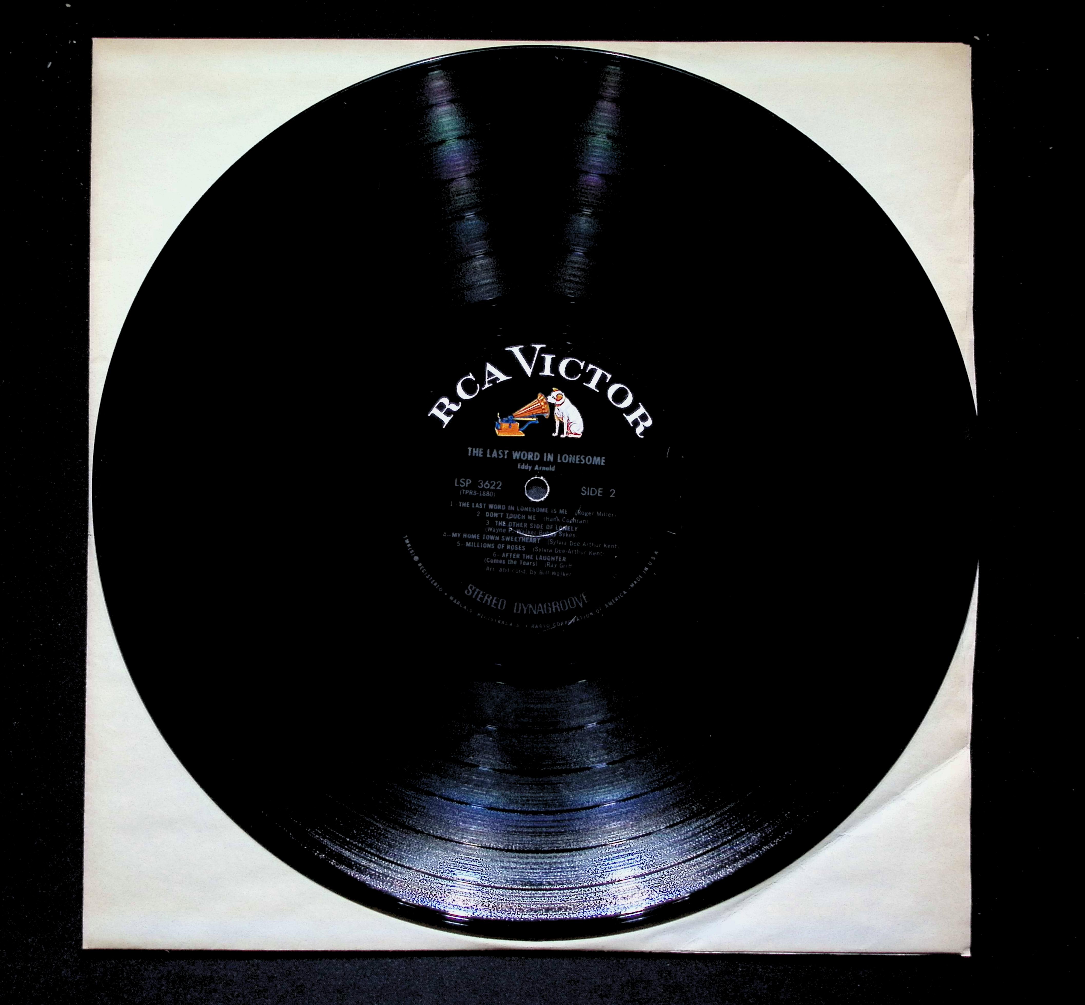 Eddy Arnold The Last Word In Lonesome LP RCA Victor Folk — image 4