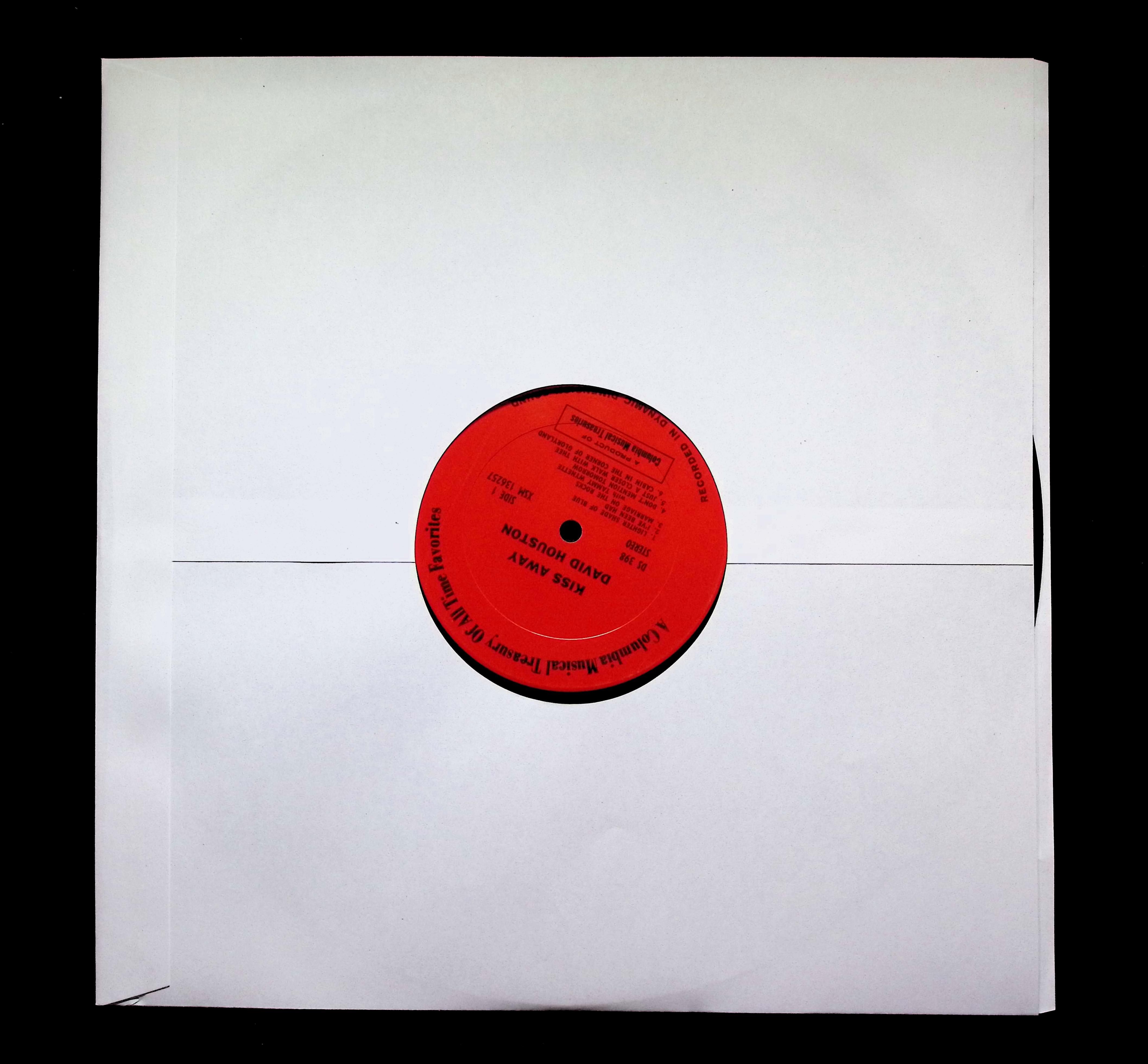 David Houston Kiss Away LP 1968 Columbia Country — image 3