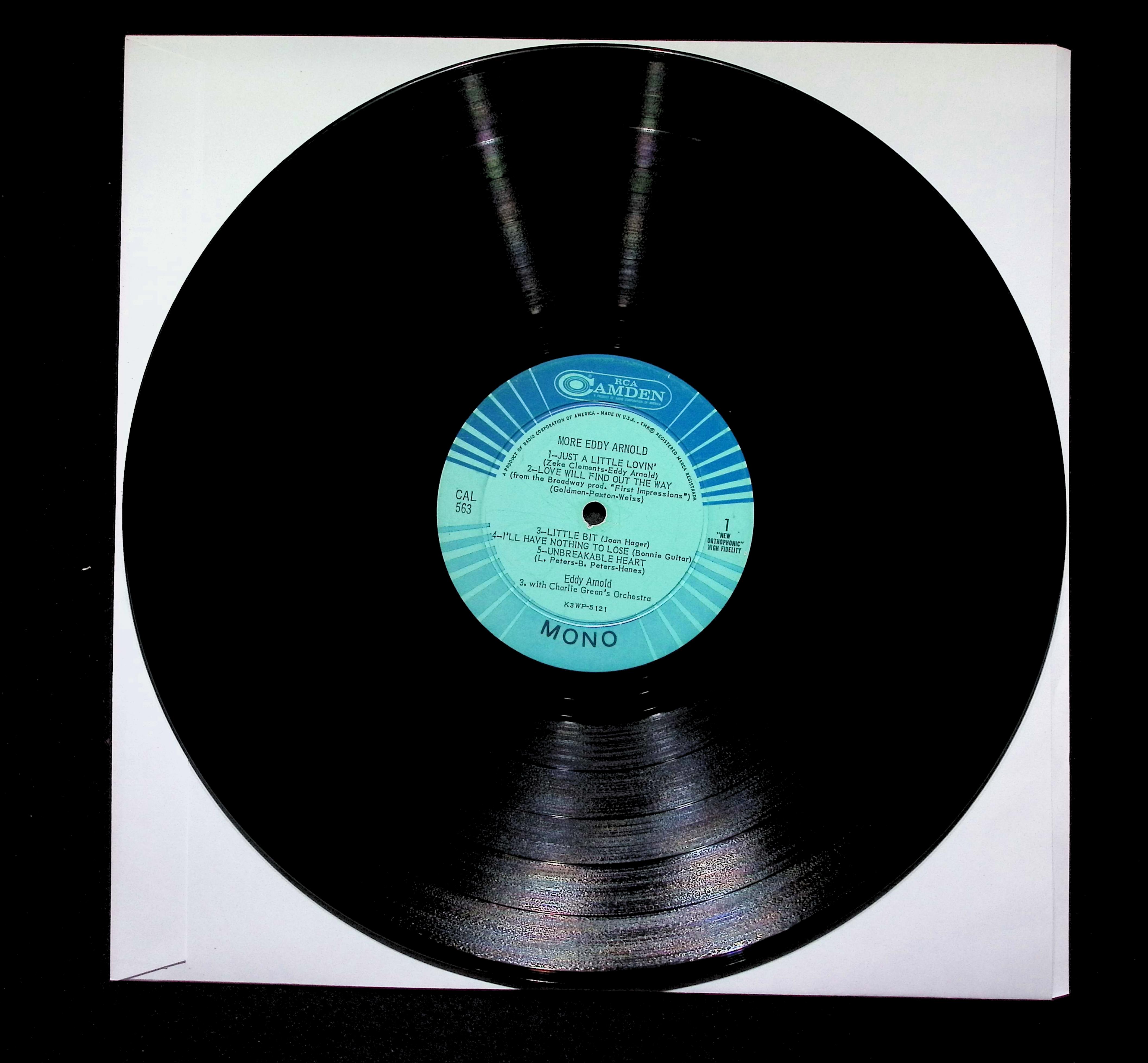 Eddy Arnold More Eddy Arnold LP 1960 RCA Camden Country — image 5