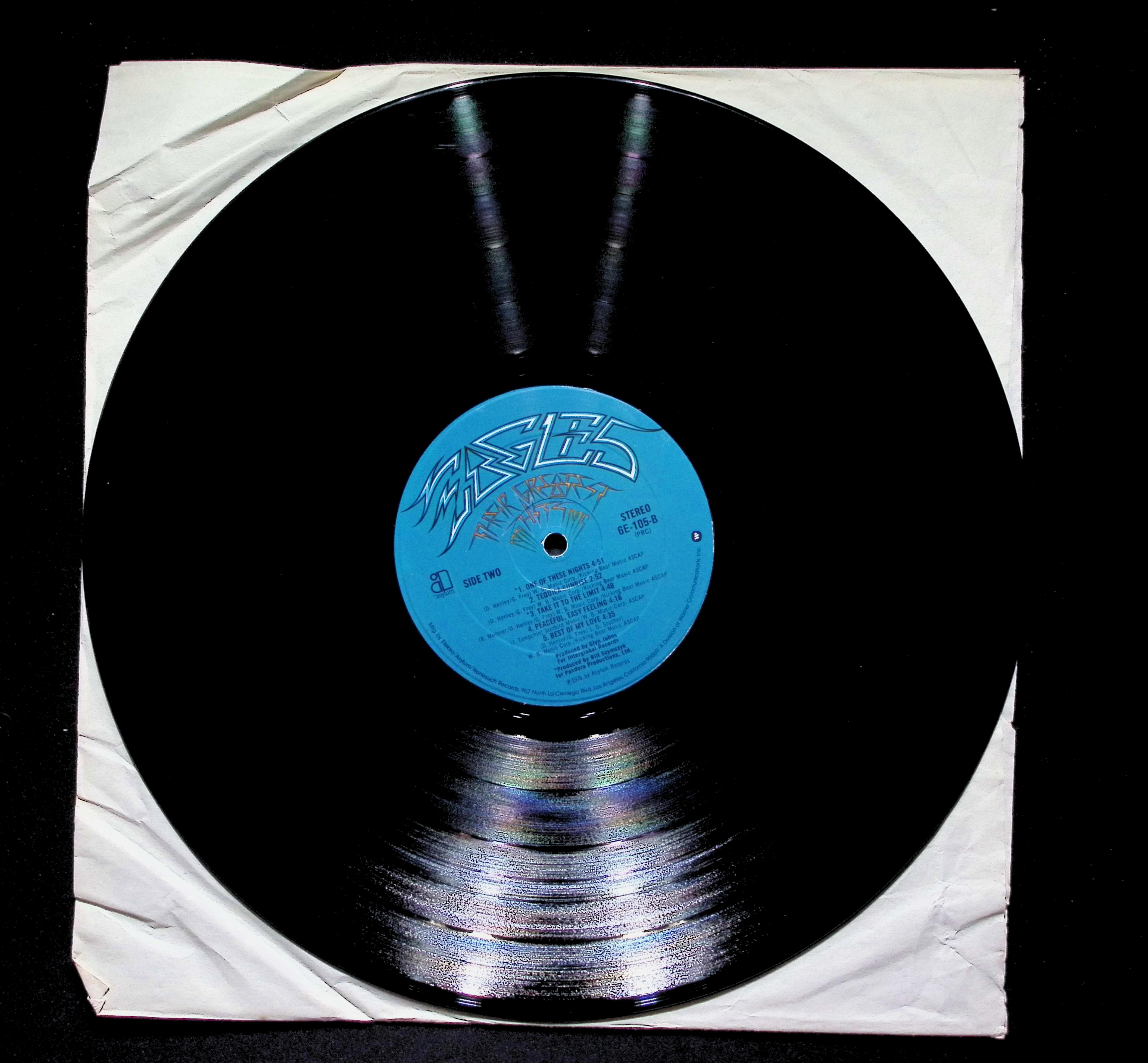 Eagles Their Greatest Hits LP 1976 Asylum Rock — image 5