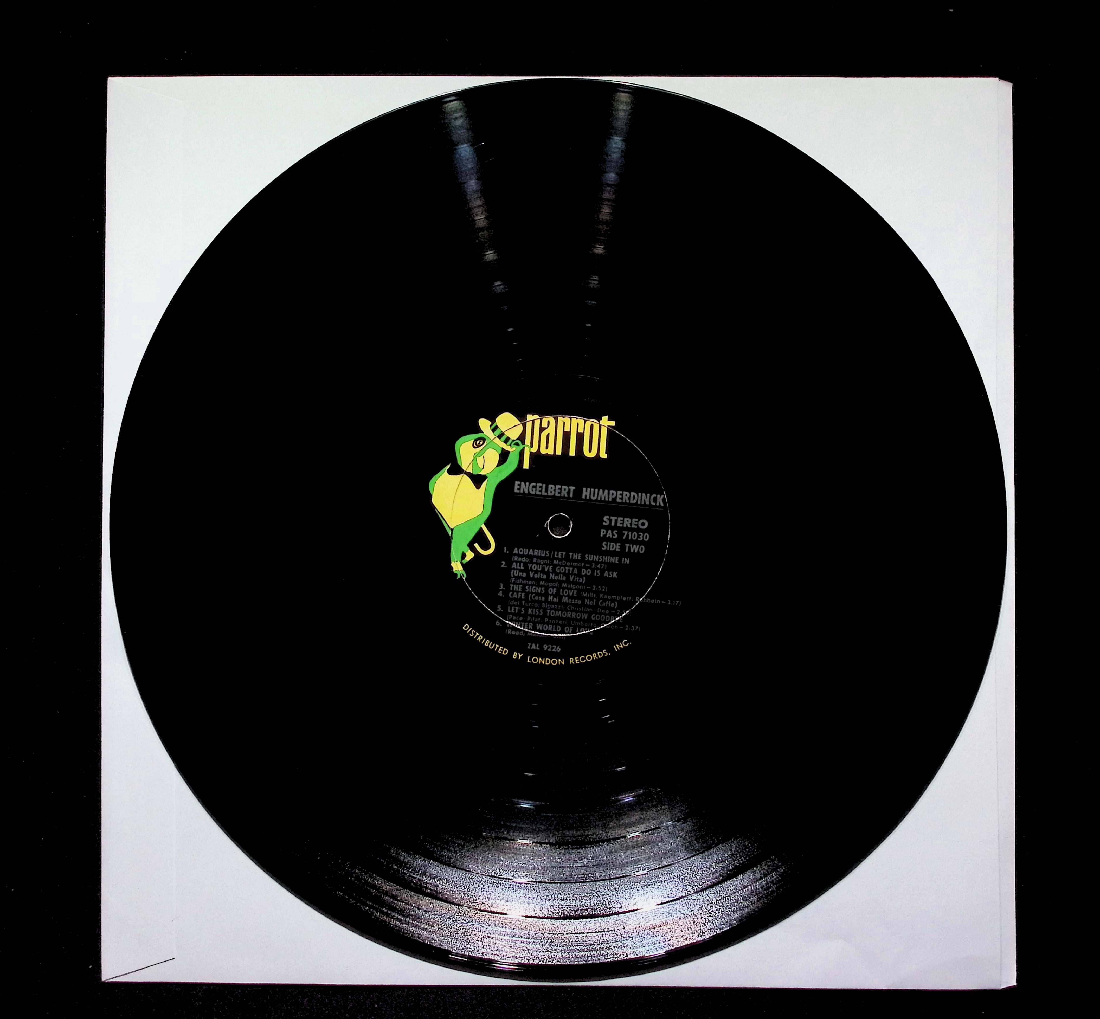 Engelbert Humperdinck LP 1969 Parrot Pop Ballad — image 5