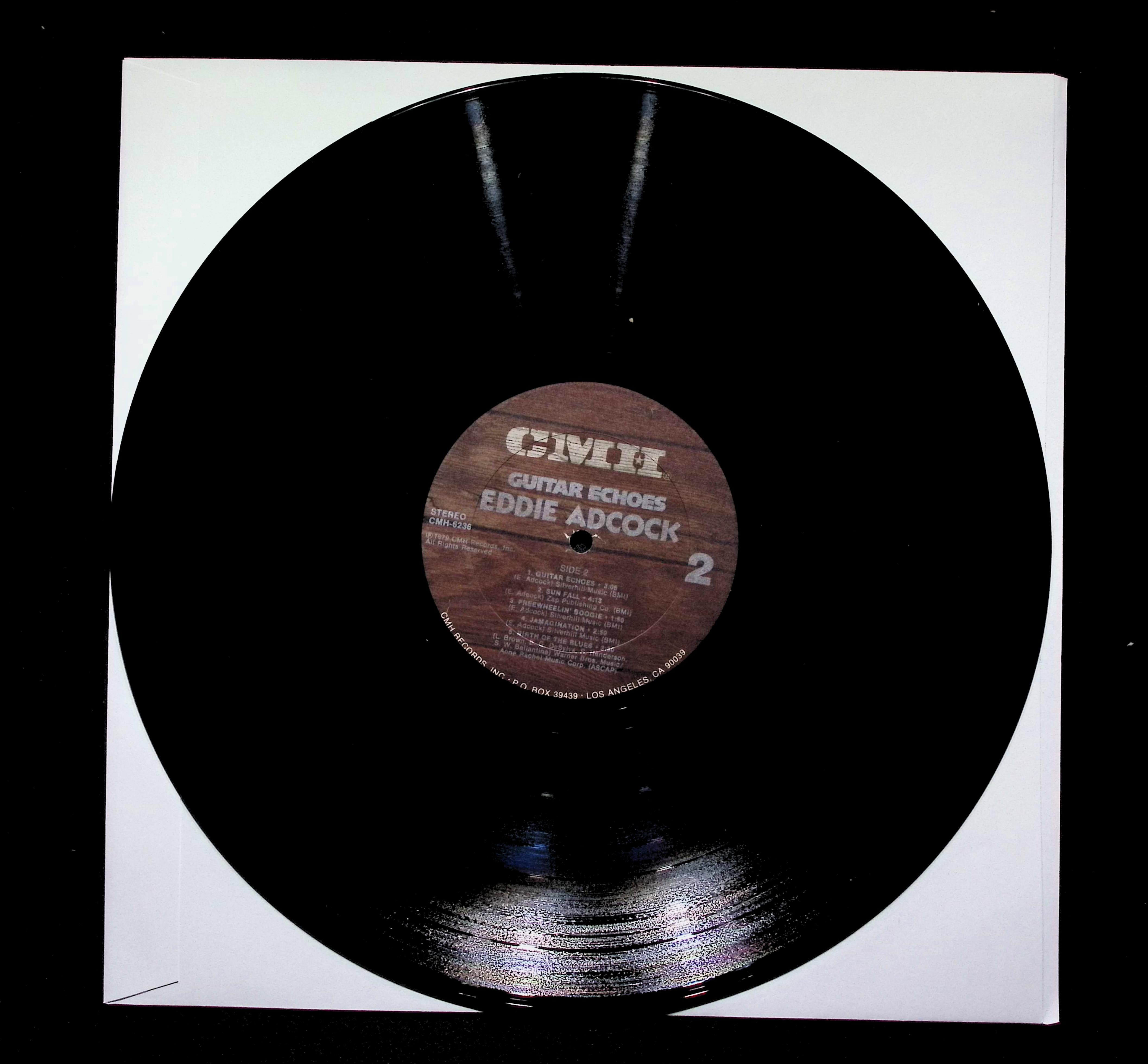 Eddie Adcock Guitar Echoes LP 1979 CMH Bluegrass — image 4