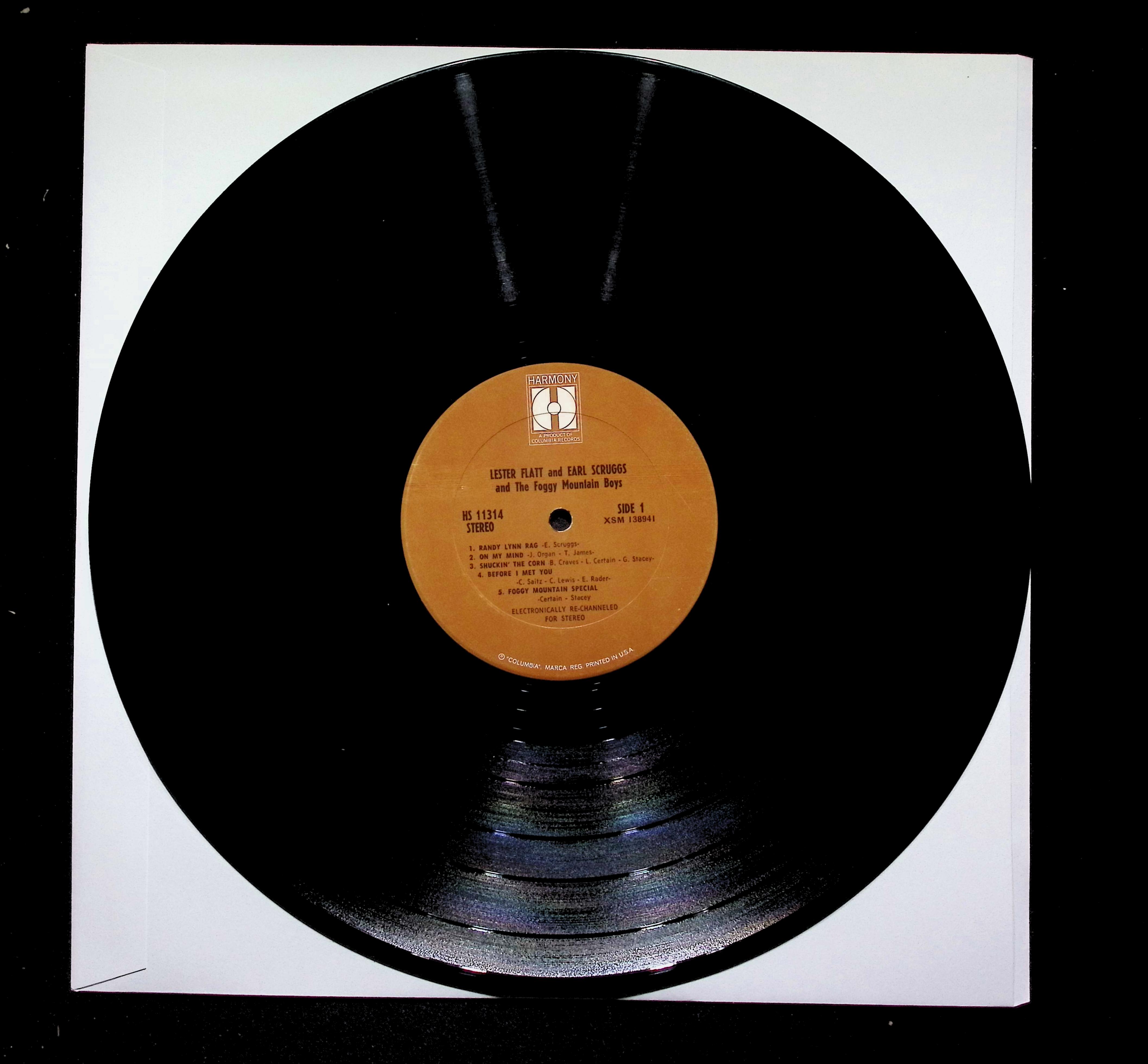 Flatt & Scruggs LP 1969 Harmony Bluegrass — image 4