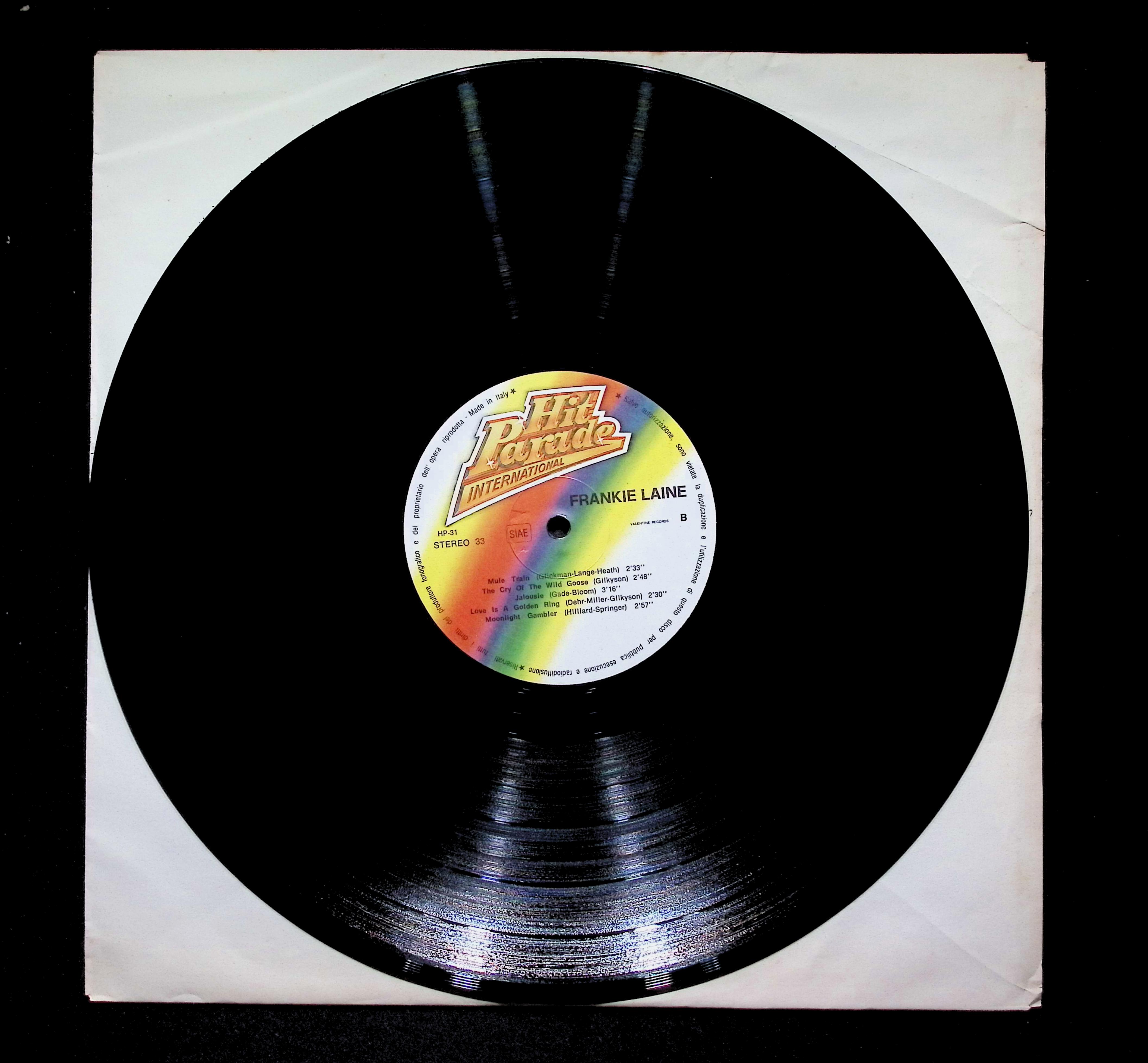 Frankie Laine LP 1982 Armando Curcio Editore Pop Compilation — image 5