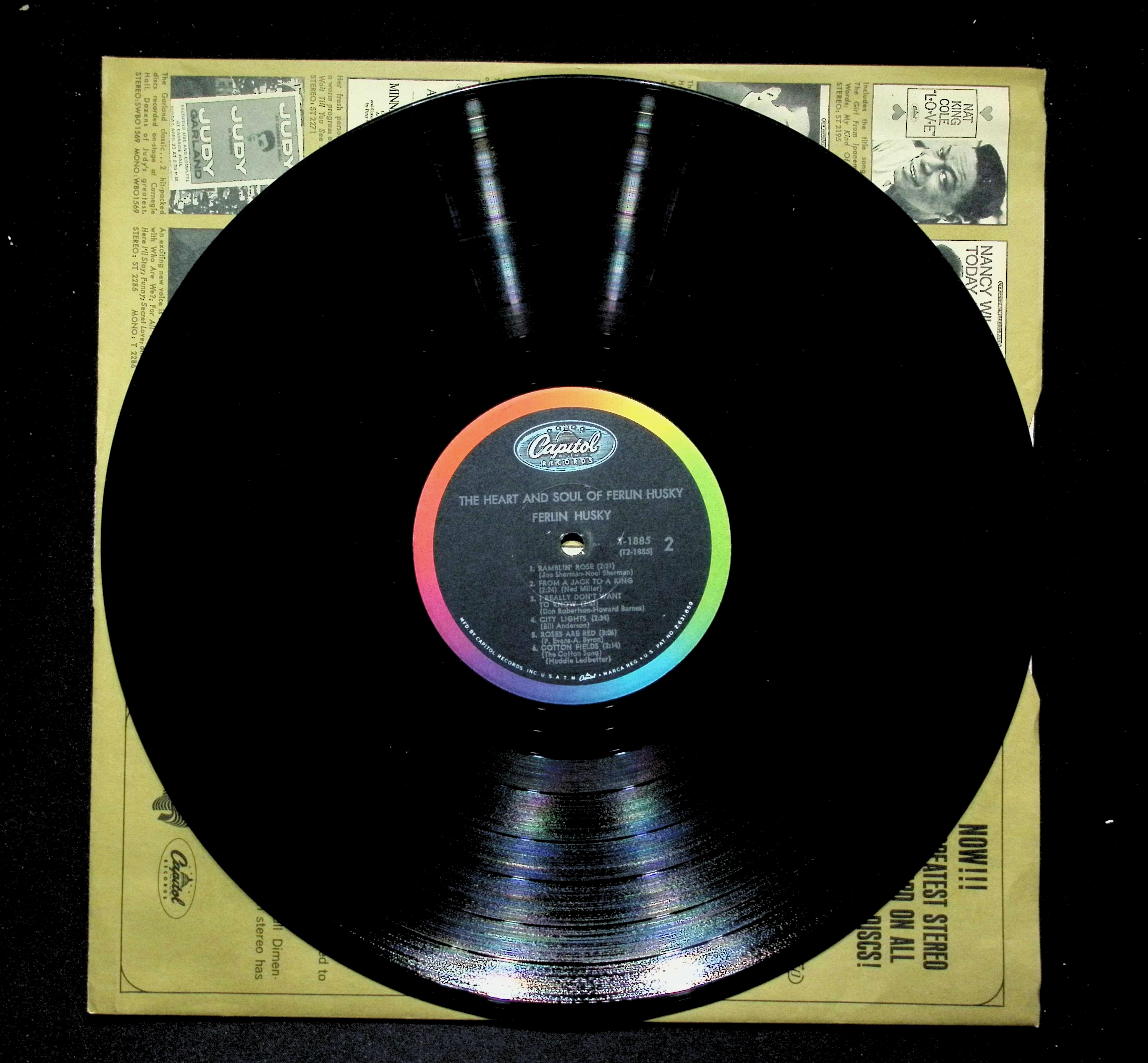 Ferlin Husky The Heart And Soul LP 1963 Capitol Country — image 4