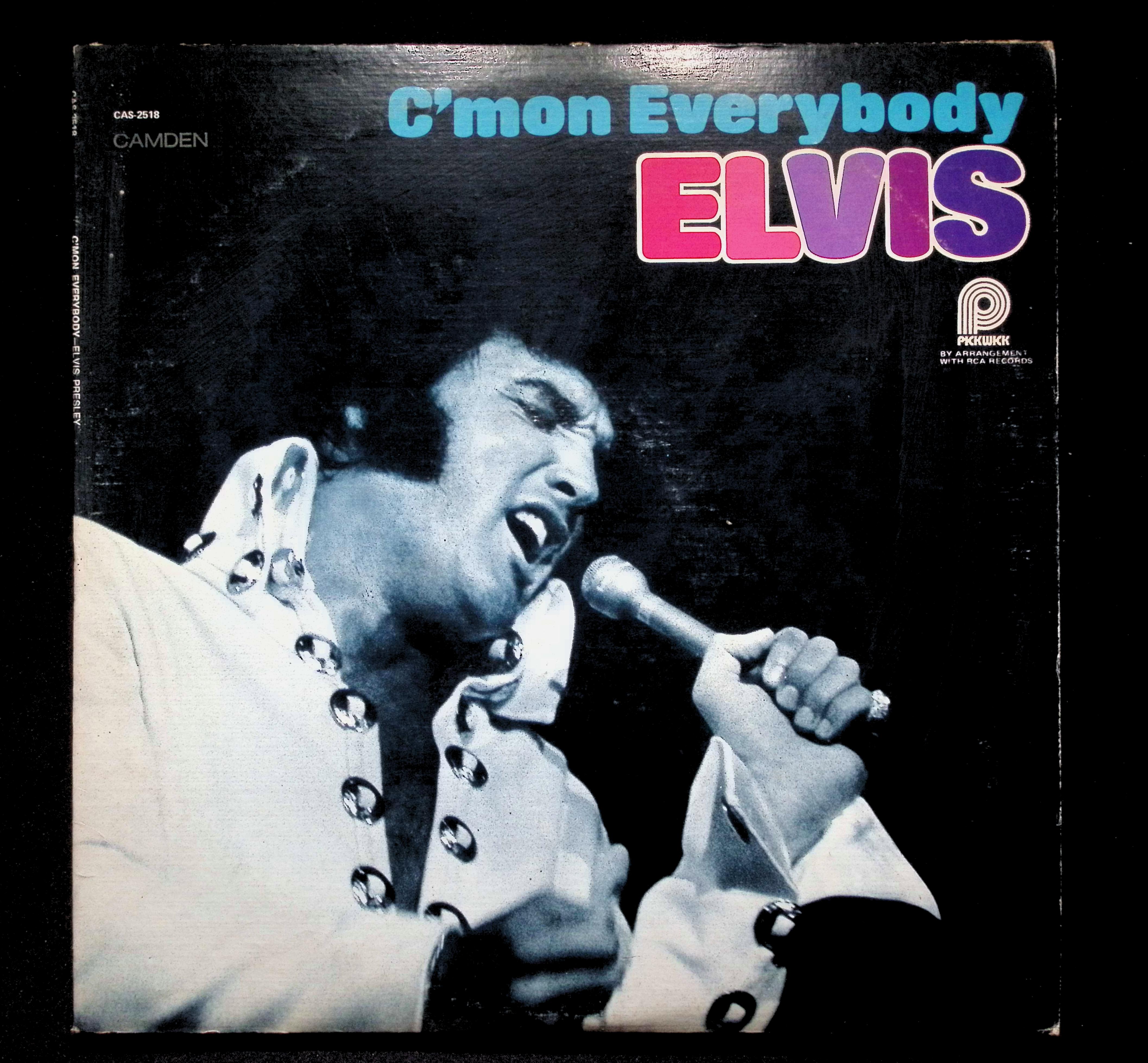 Elvis Presley C'mon Everybody LP Pickwick Rock & Roll