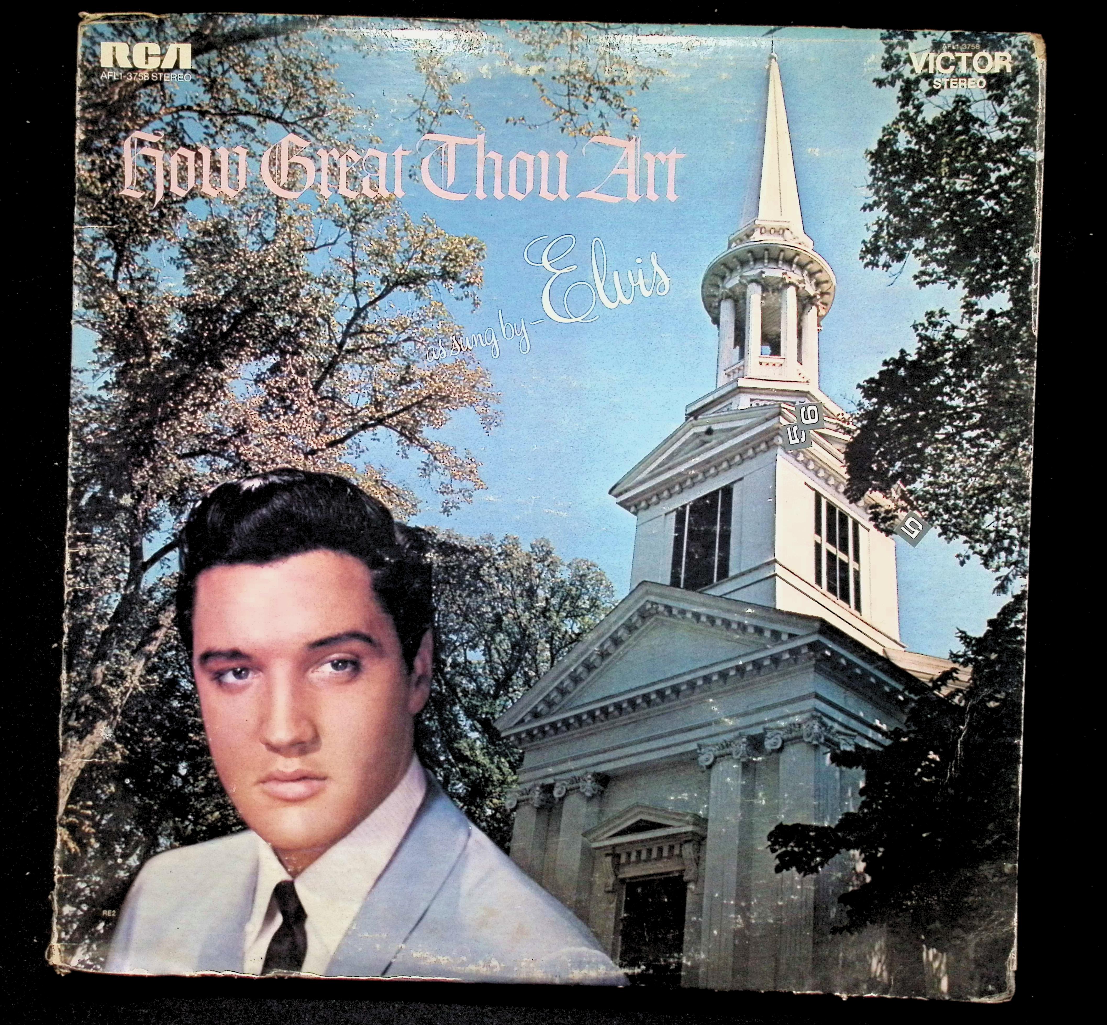 Elvis Presley How Great Thou Art LP 1977 RCA Victor Rock