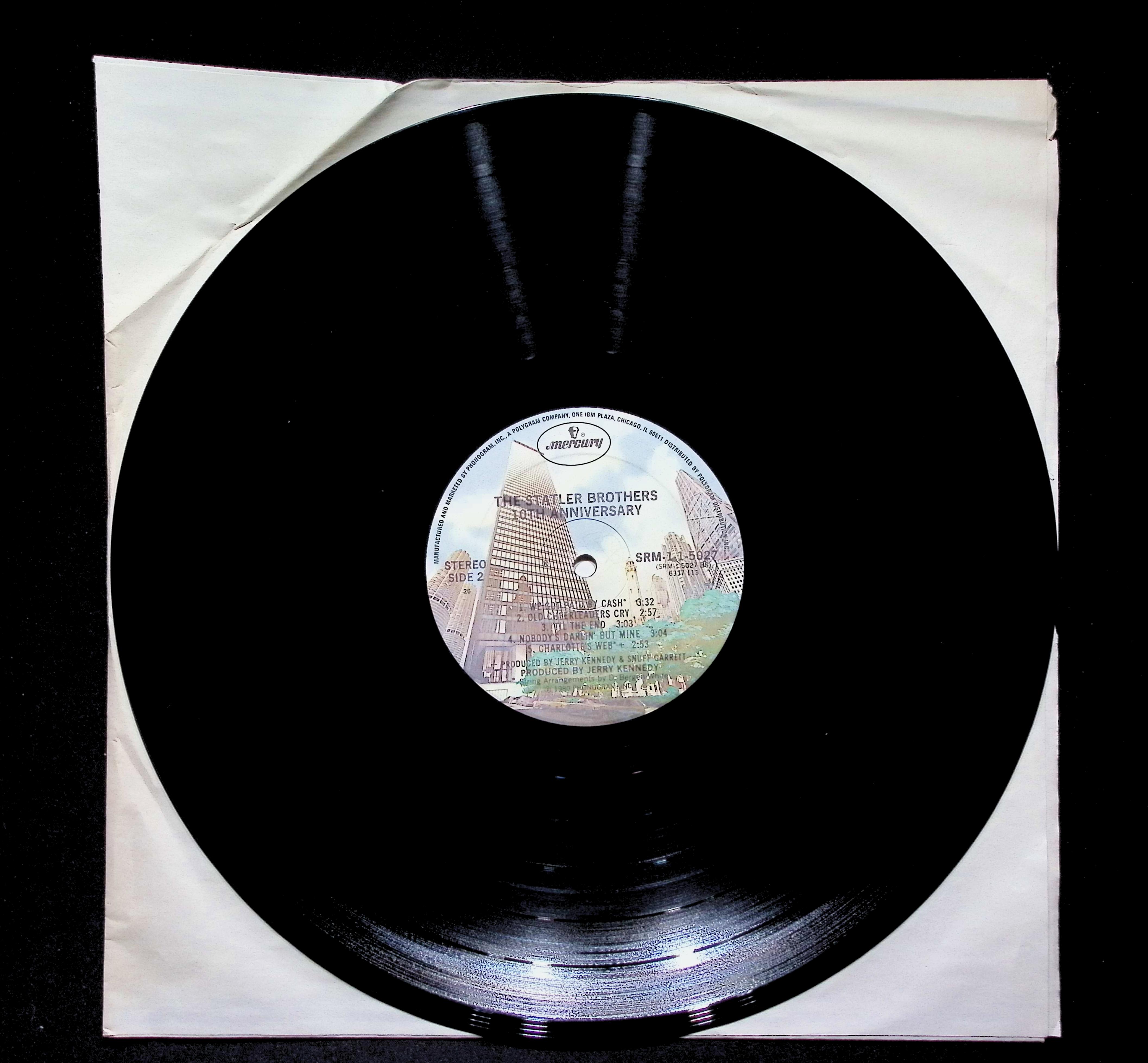 The Statler Brothers 10th Anniversary LP 1980 Mercury Country — image 4