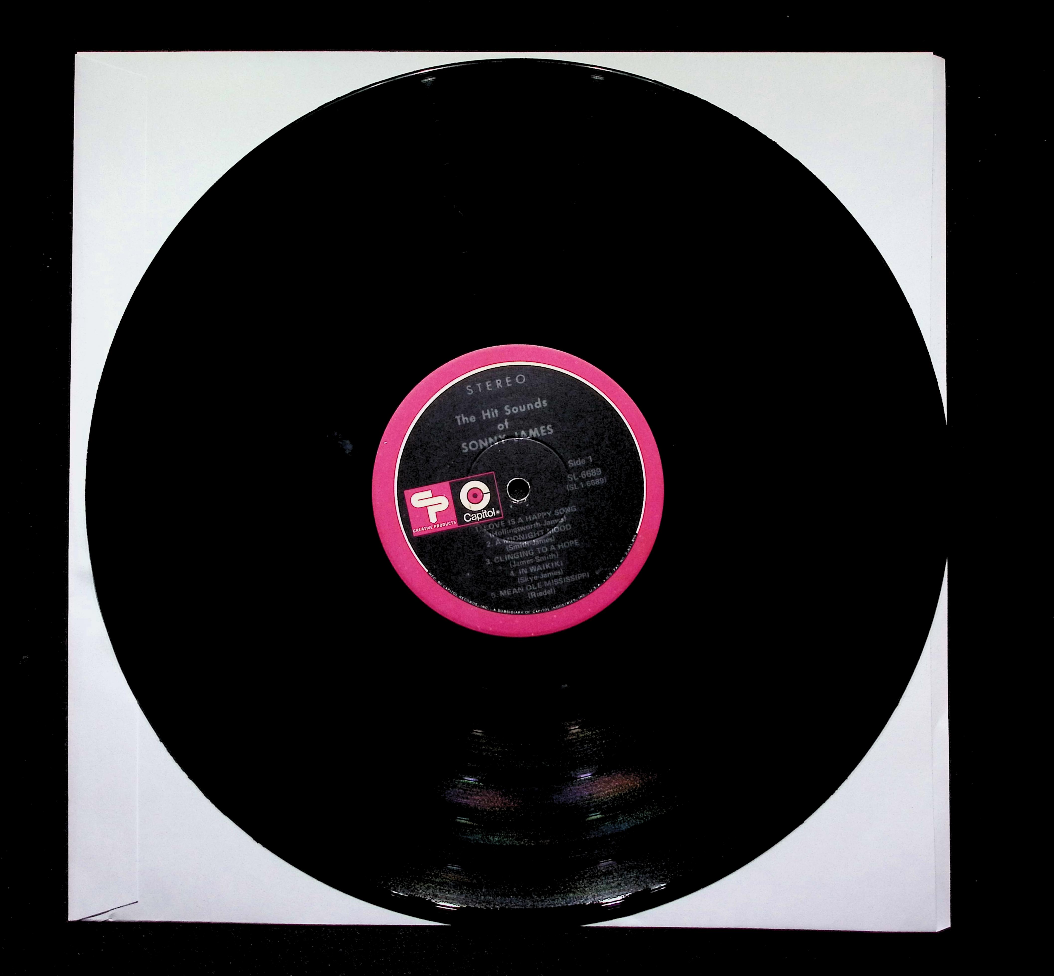 Sonny James Hit Sounds LP N/A Capitol Country — image 5