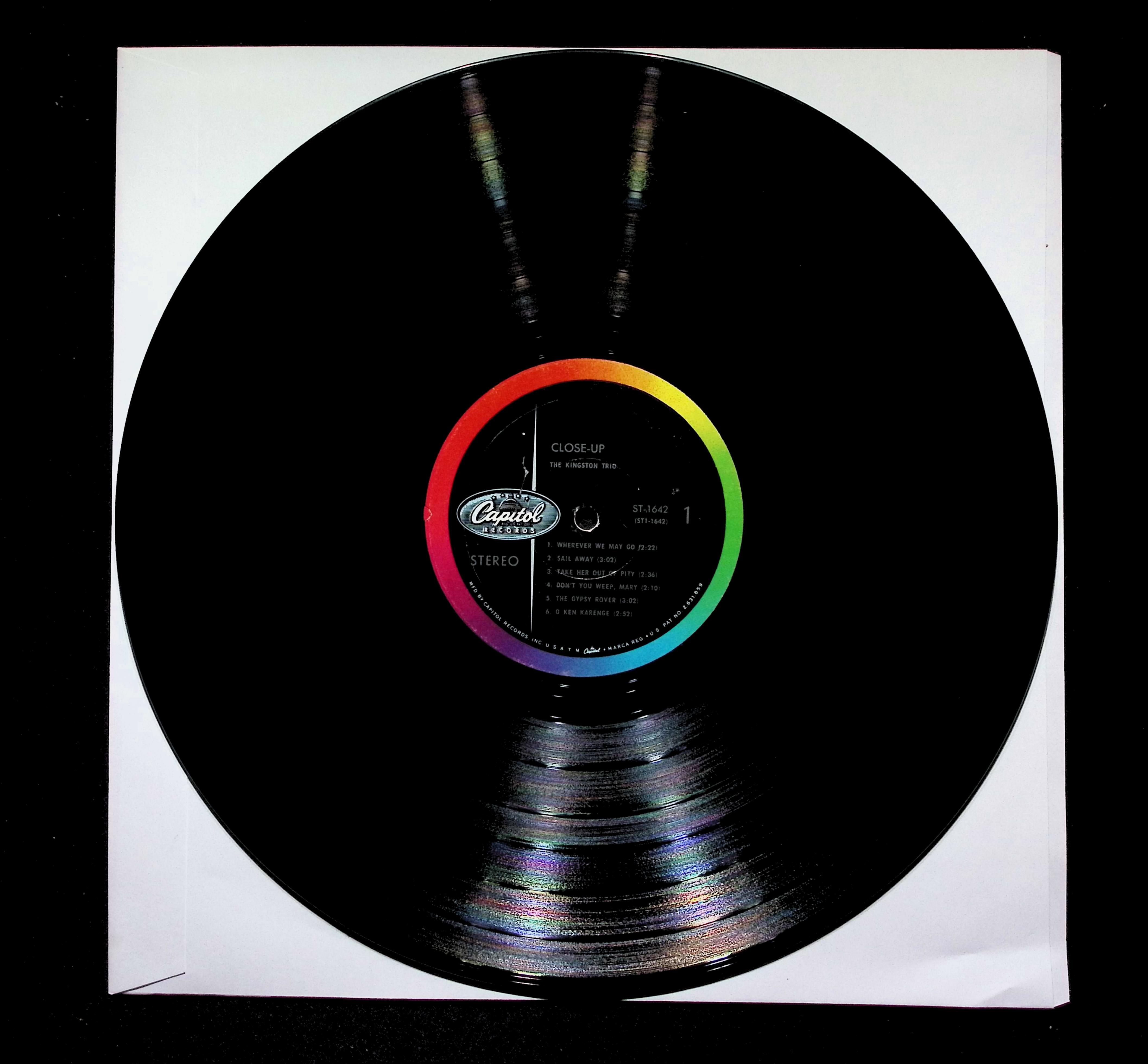 Kingston Trio Close-Up LP 0 Capitol Folk — image 4