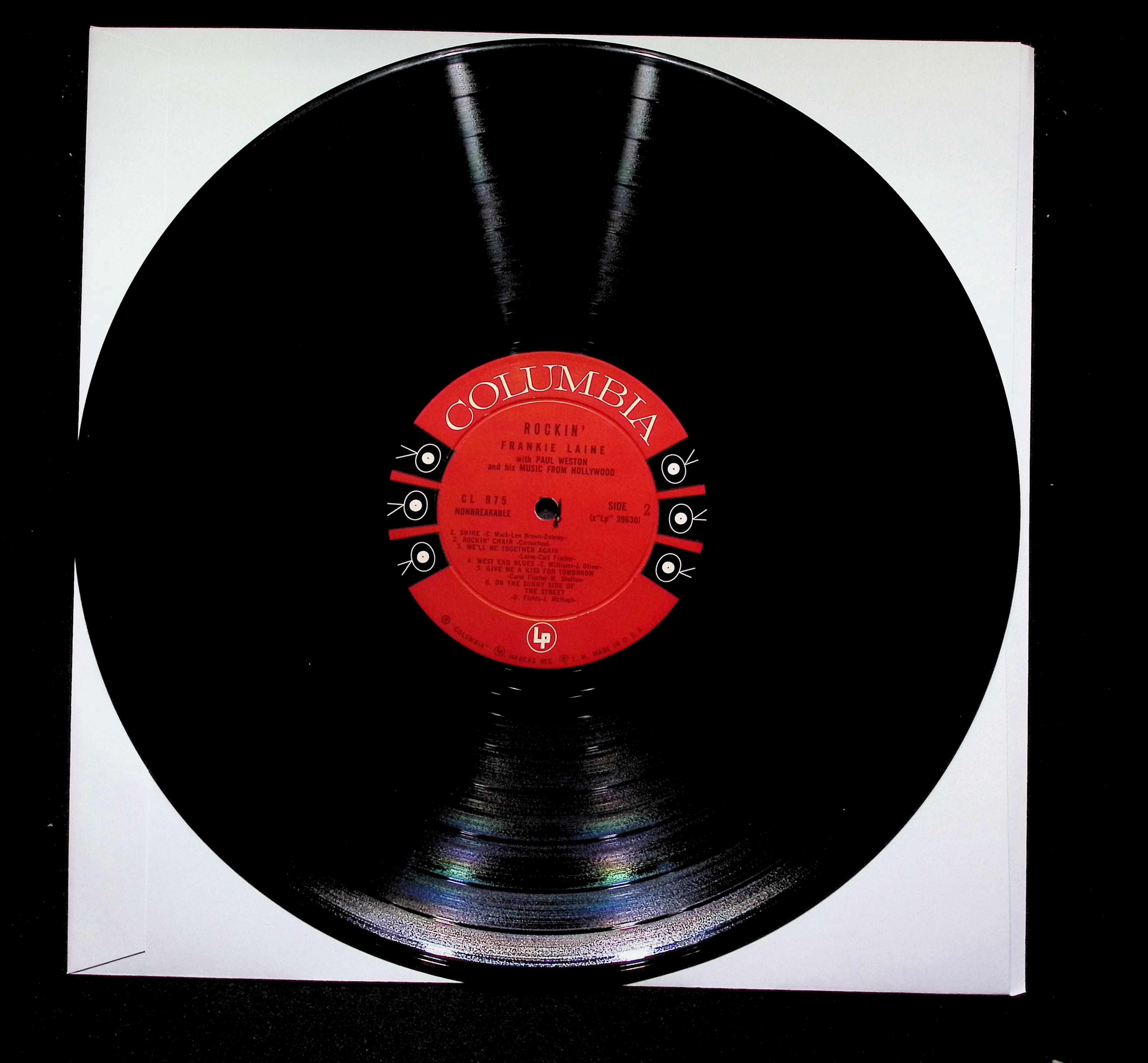 Frankie Laine Rockin' LP 1957 Columbia Jazz Big Band — image 5