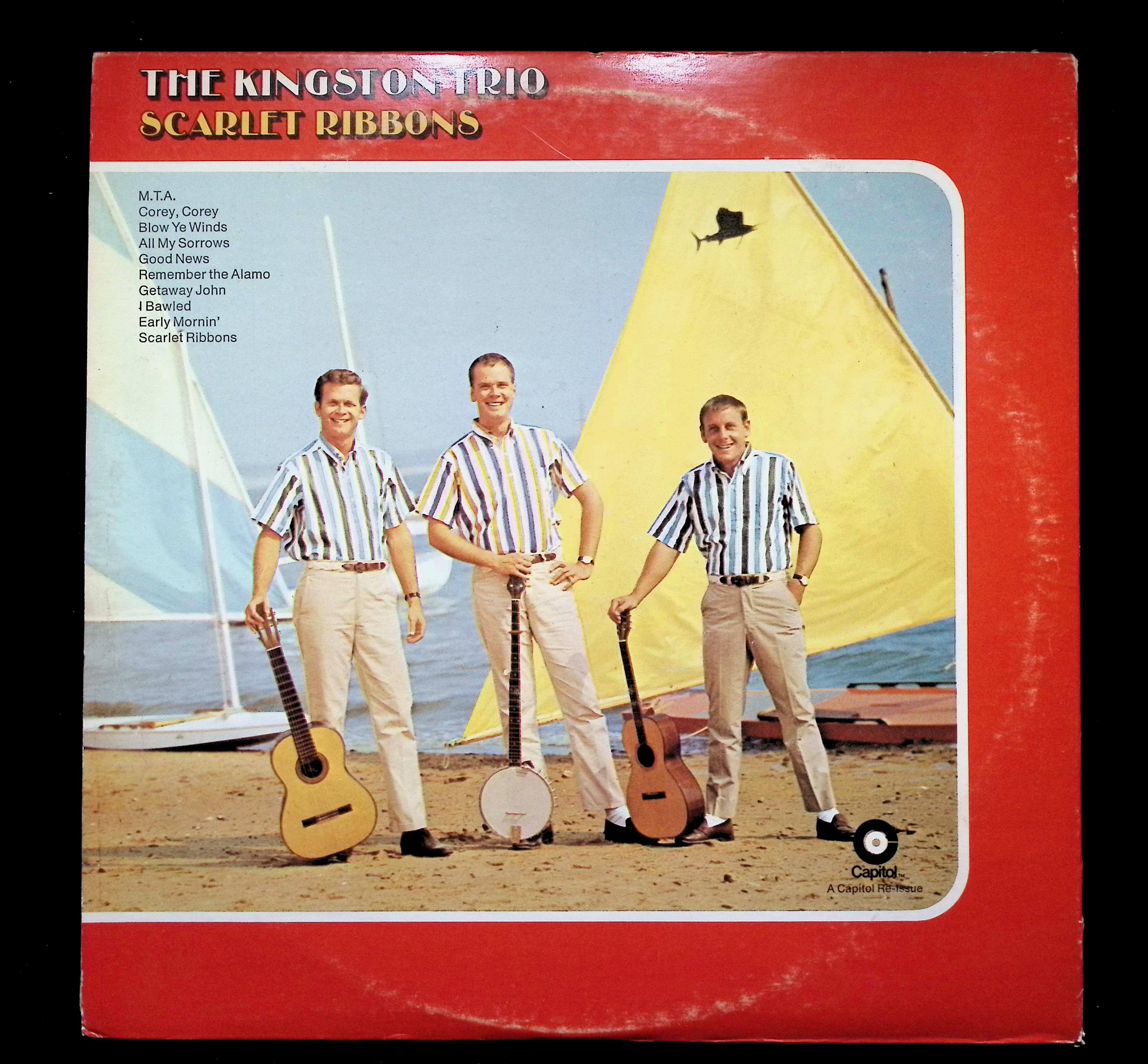 Kingston Trio Scarlet Ribbons LP Capitol Folk Pop — image 2