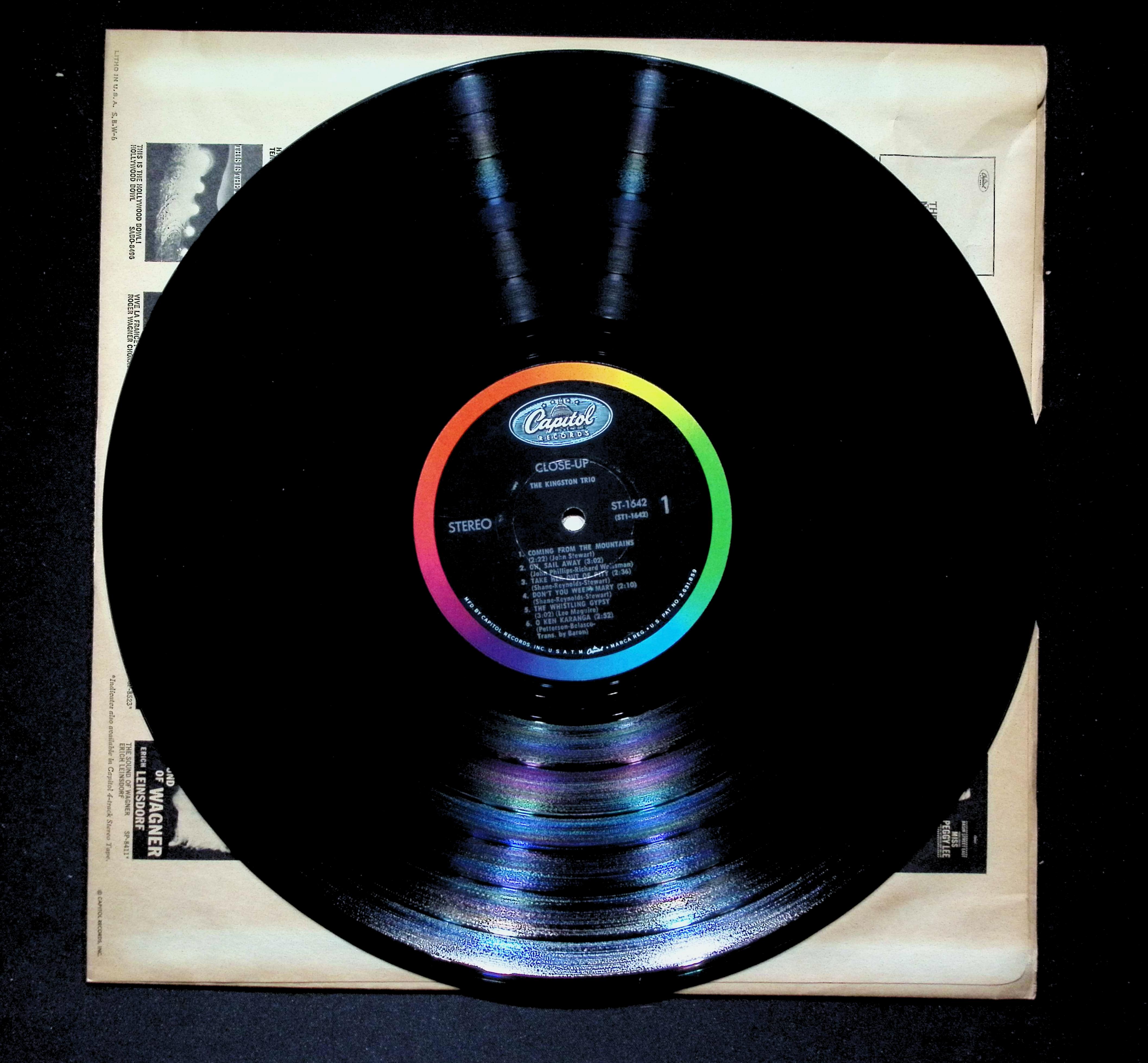 Kingston Trio Close-Up LP 0 Capitol Folk — image 5