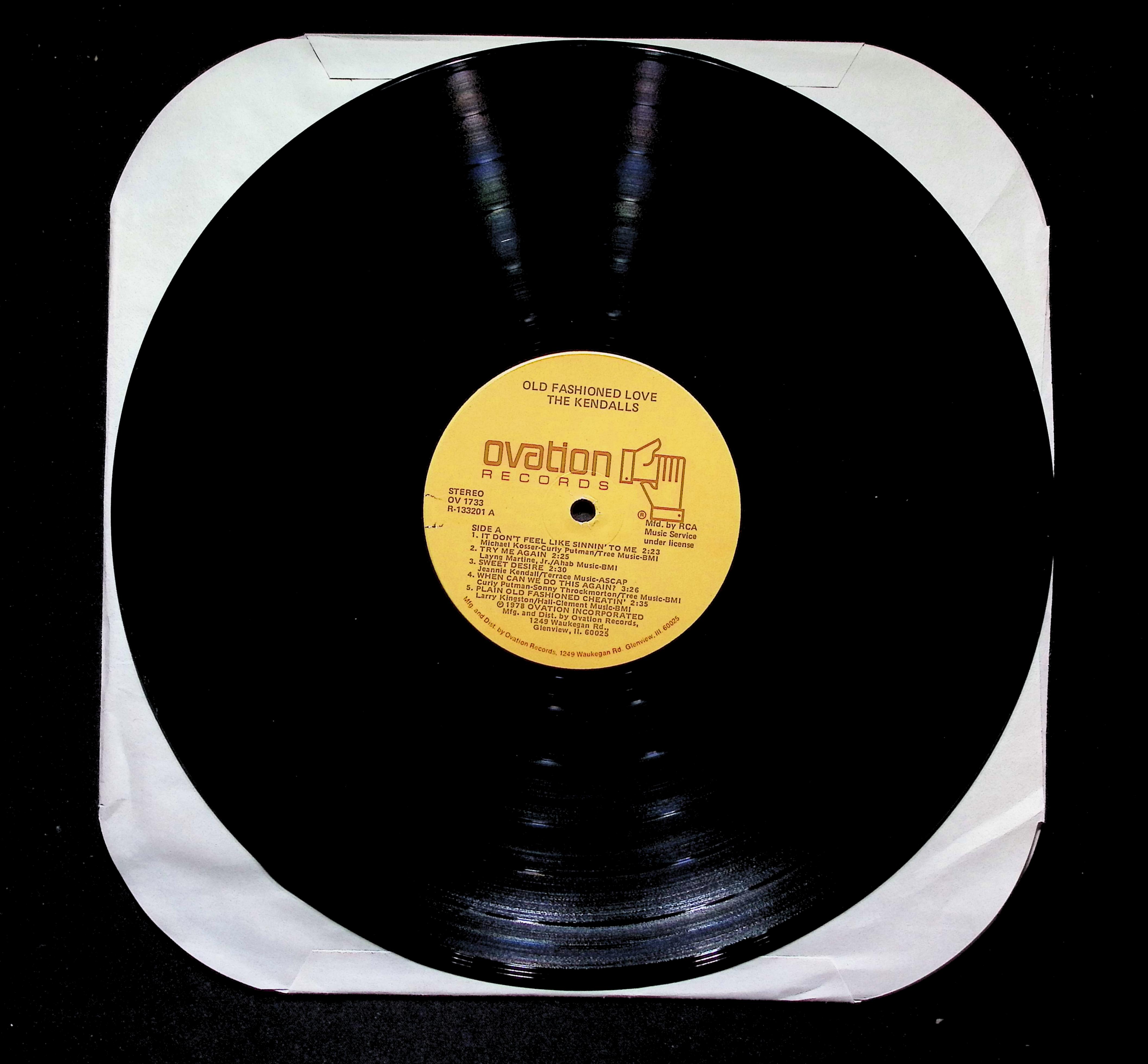 The Kendalls Old Fashioned Love LP 1978 Ovation Records Country — image 4