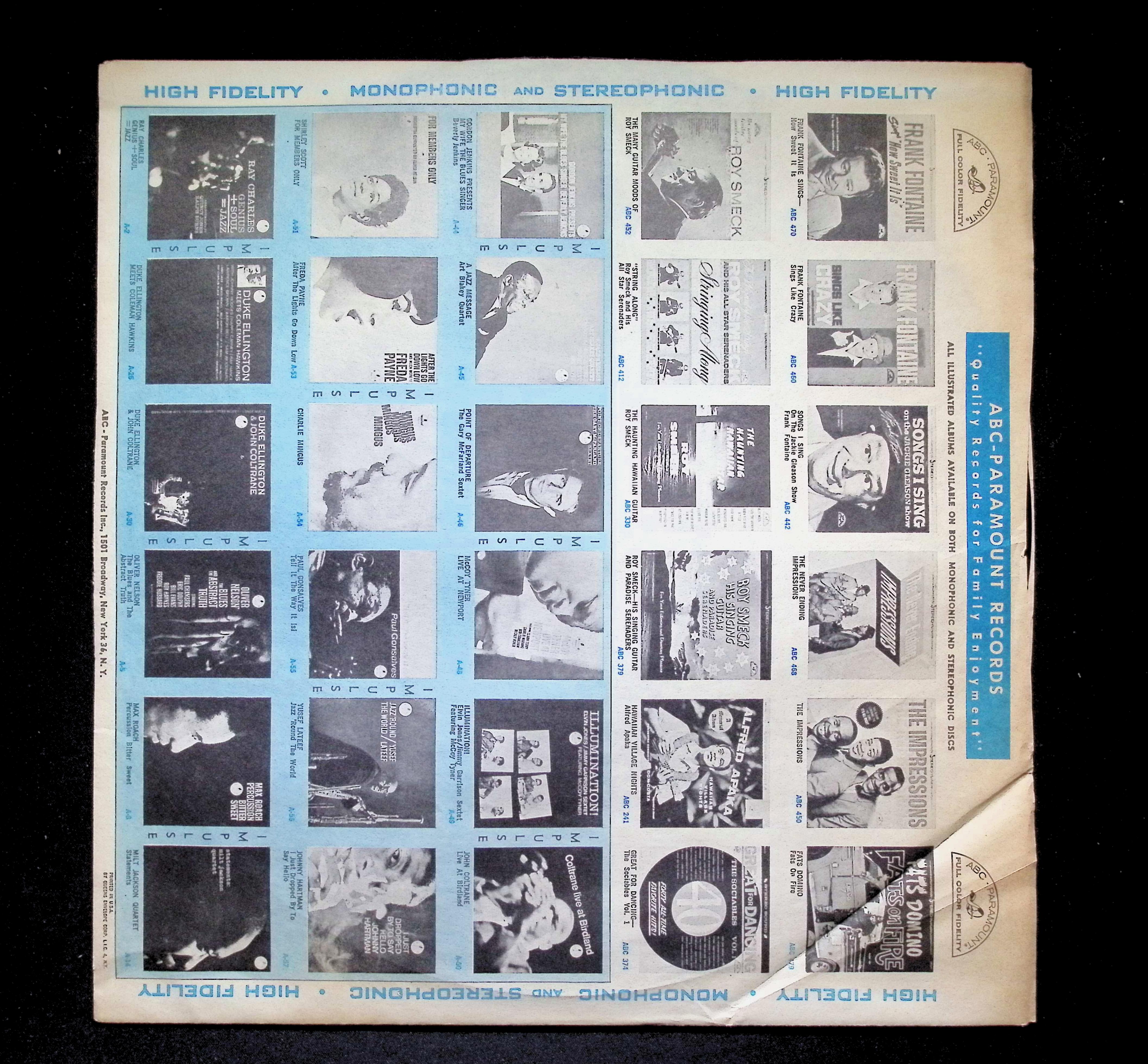 Frankie Laine I'll Take Care LP 1966 Sparton Folk/Country — image 3