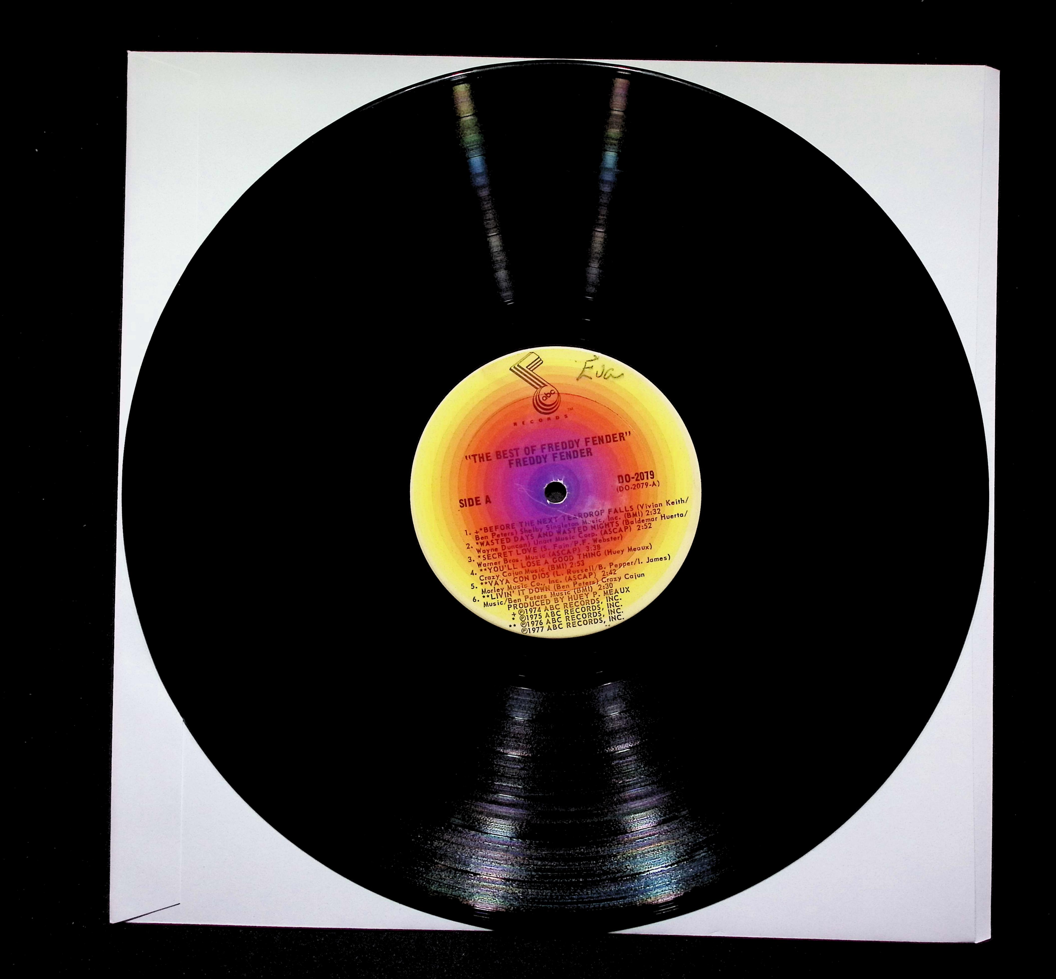 Freddy Fender Best Of LP 1980 MCA Scandinavia Country — image 5