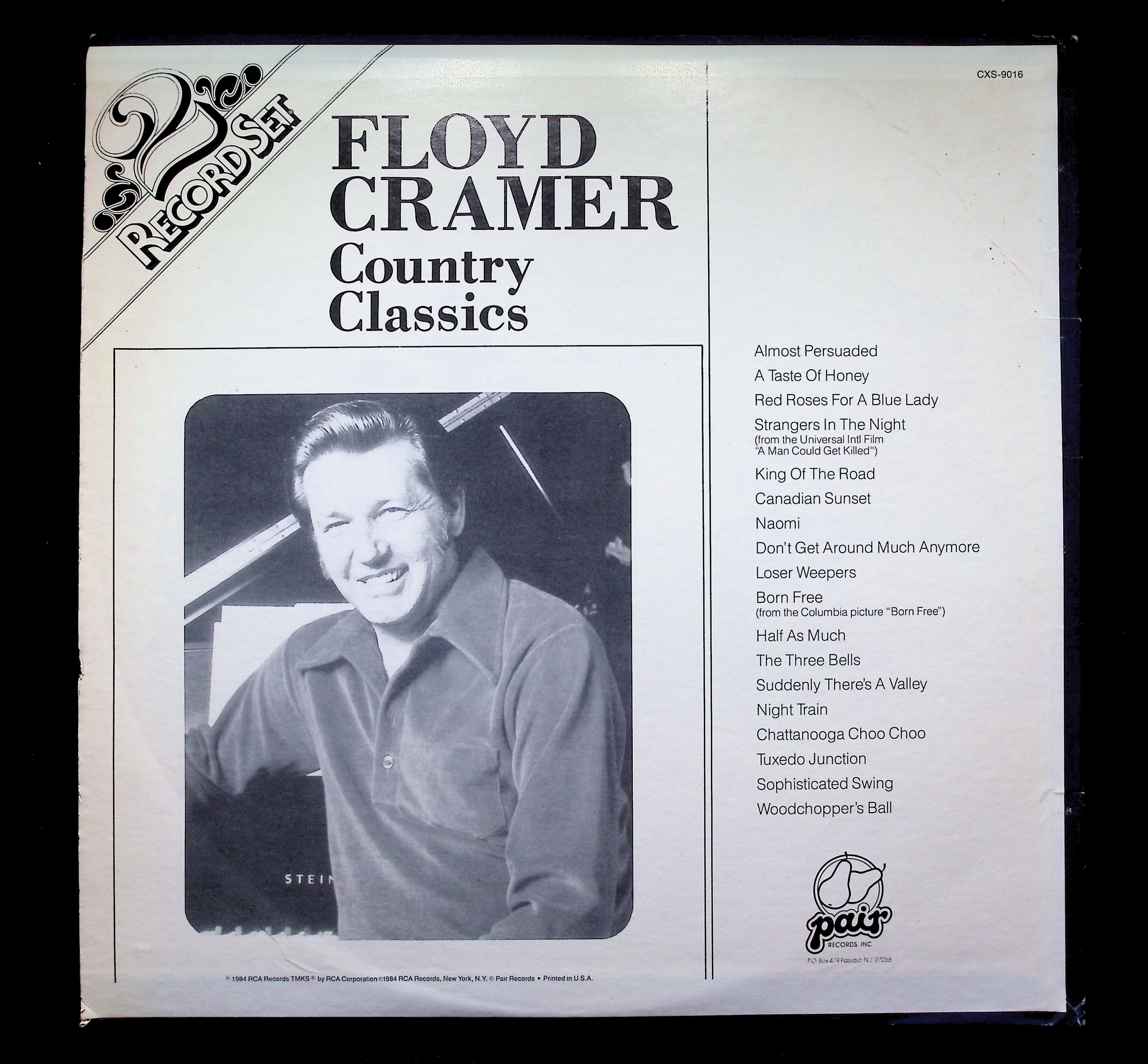 Floyd Cramer A Date With LP 1972 RCA Camden Pop Easy Listening — image 2
