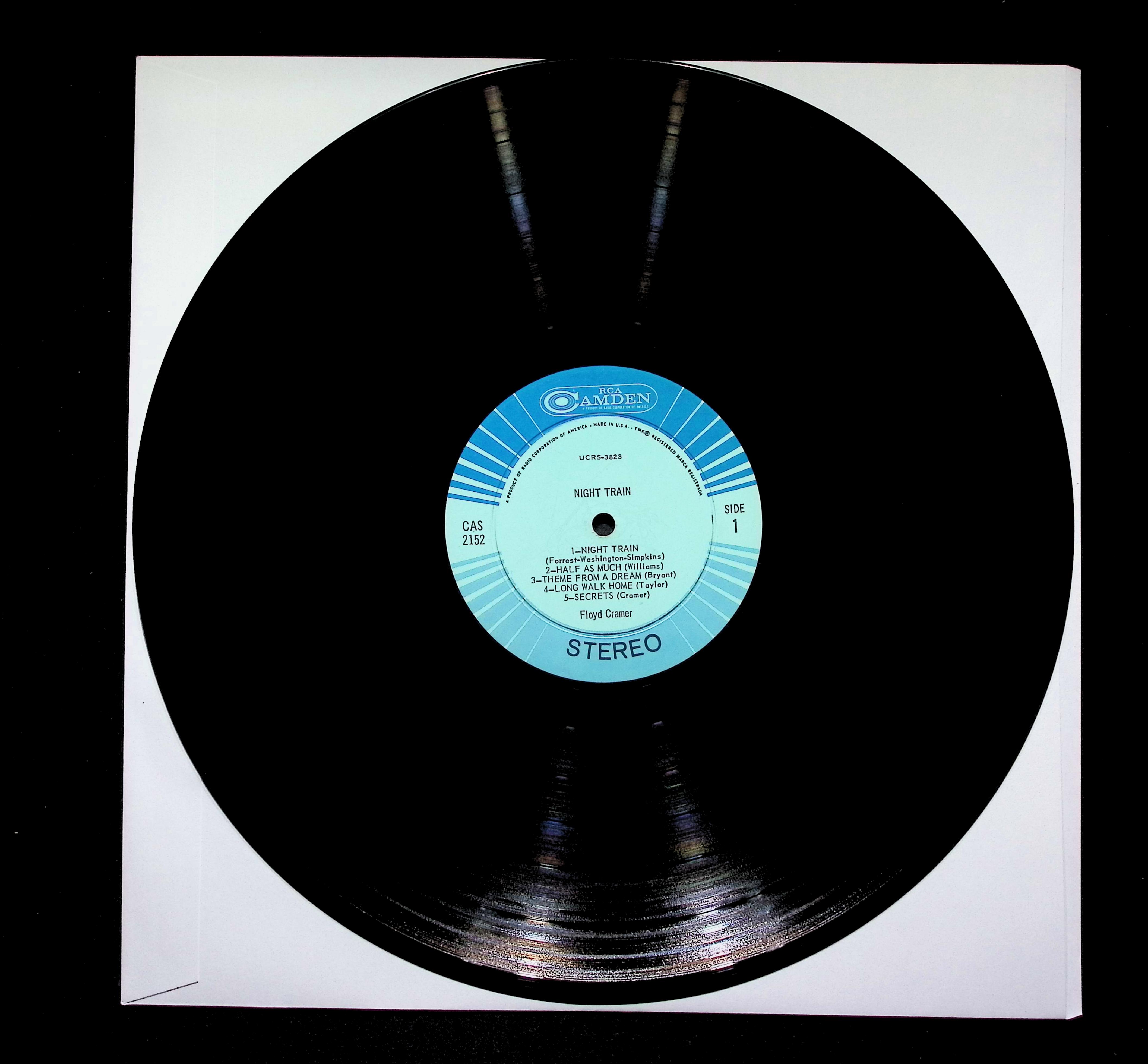 Floyd Cramer Night Train LP RCA Camden Jazz Easy Listening — image 4