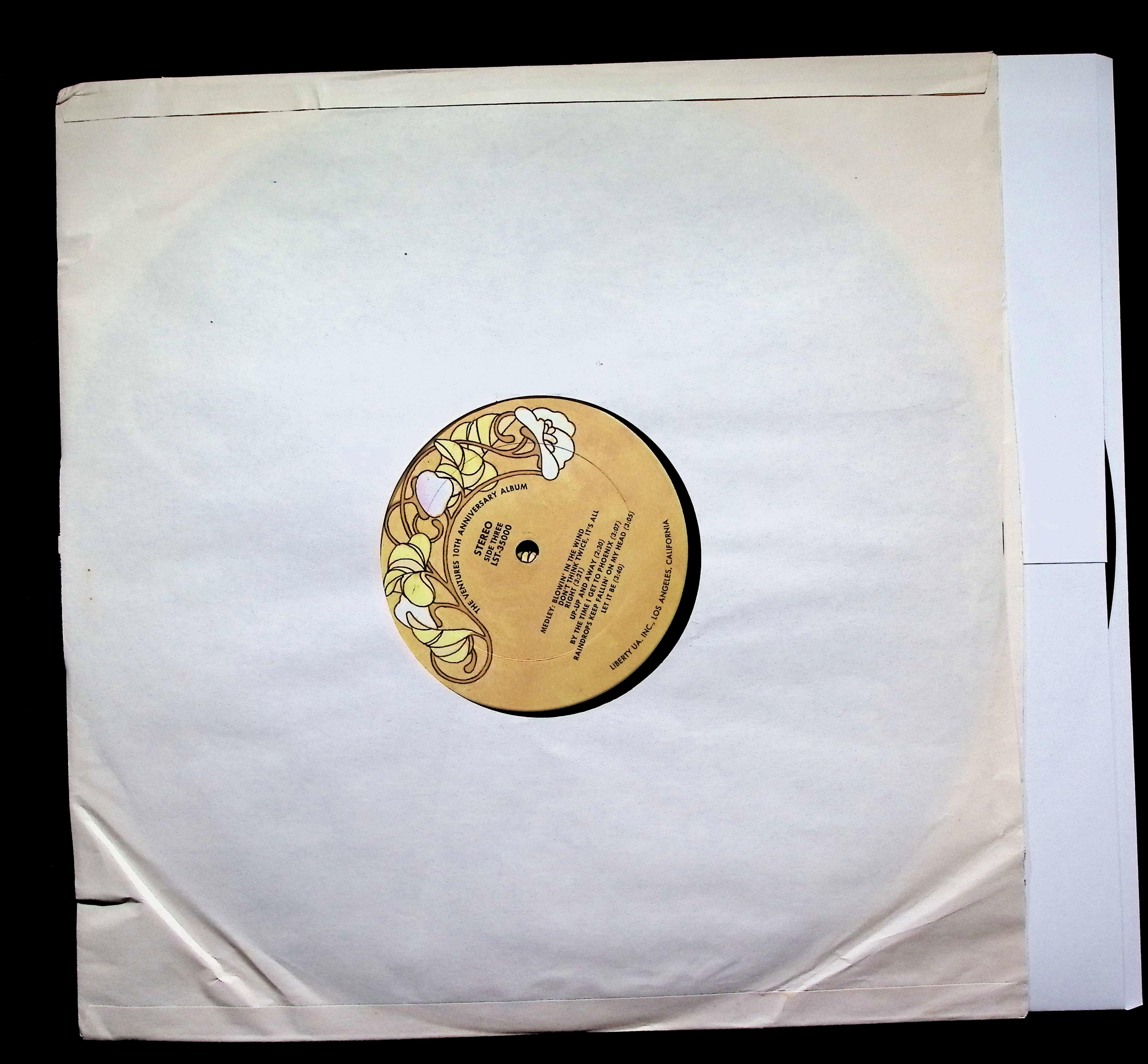 The Ventures 10th Anniversary LP 1970 Liberty Rock — image 3