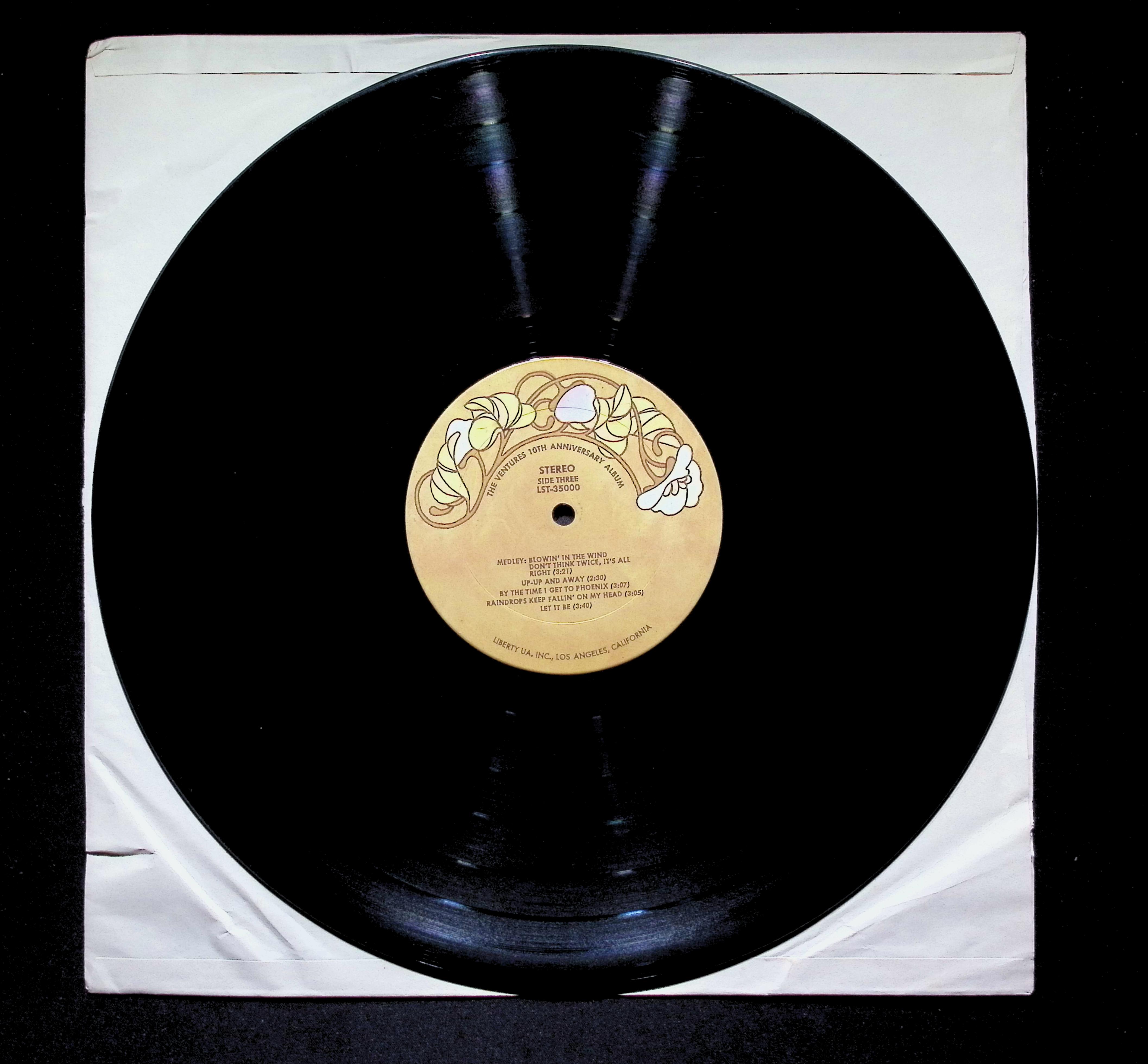 The Ventures 10th Anniversary LP 1970 Liberty Rock — image 4